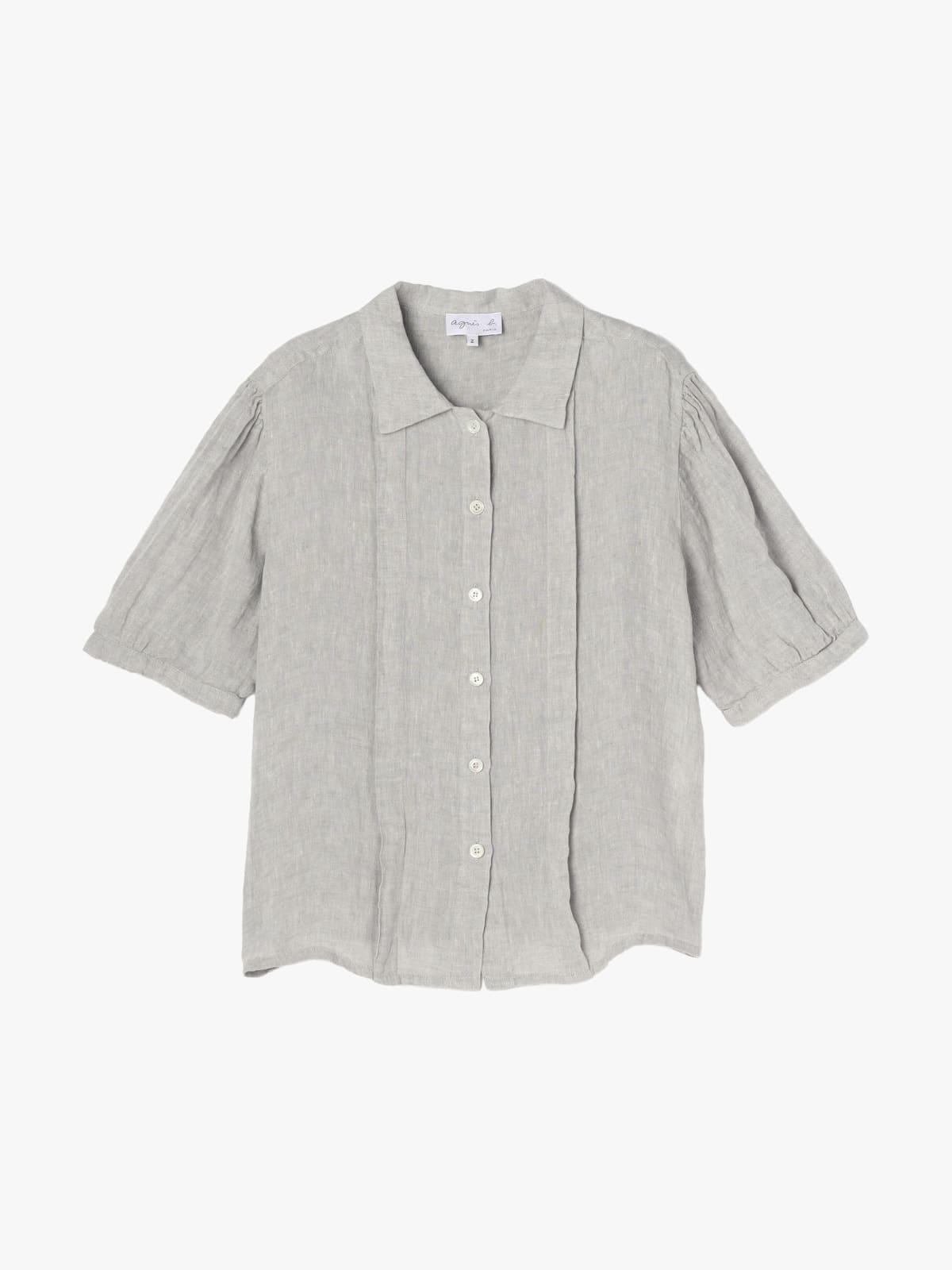 short sleeves linen shirt 