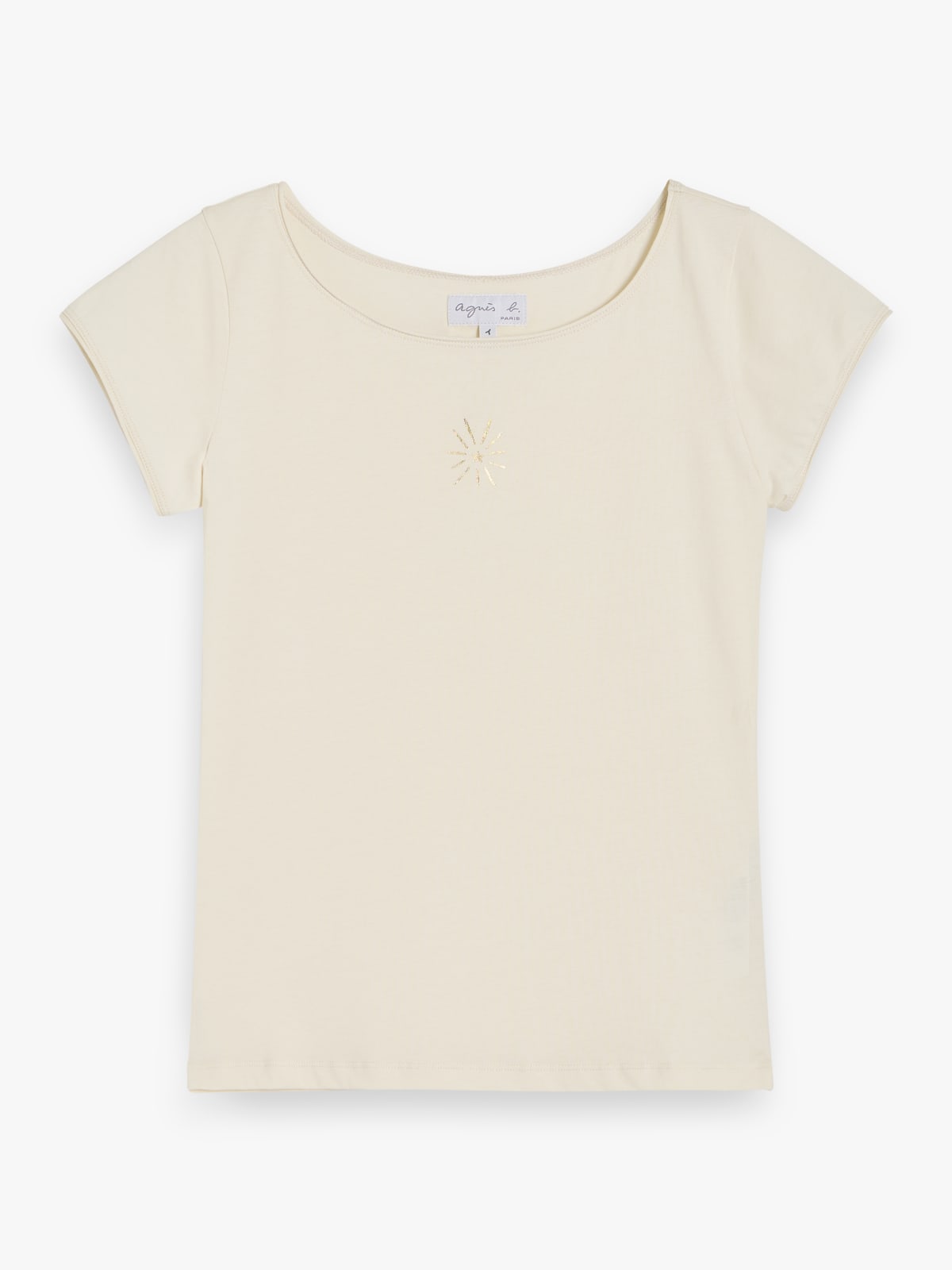 screen-printed t-shirt by Agn&egrave;s