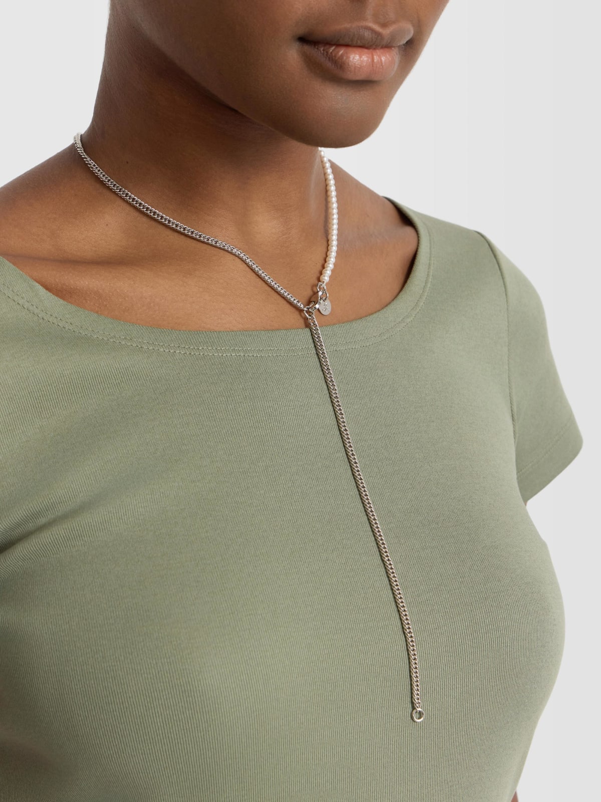 Denise brass necklace