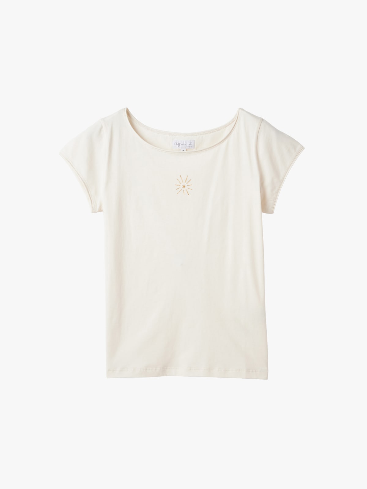 screen-printed t-shirt by Agn&egrave;s