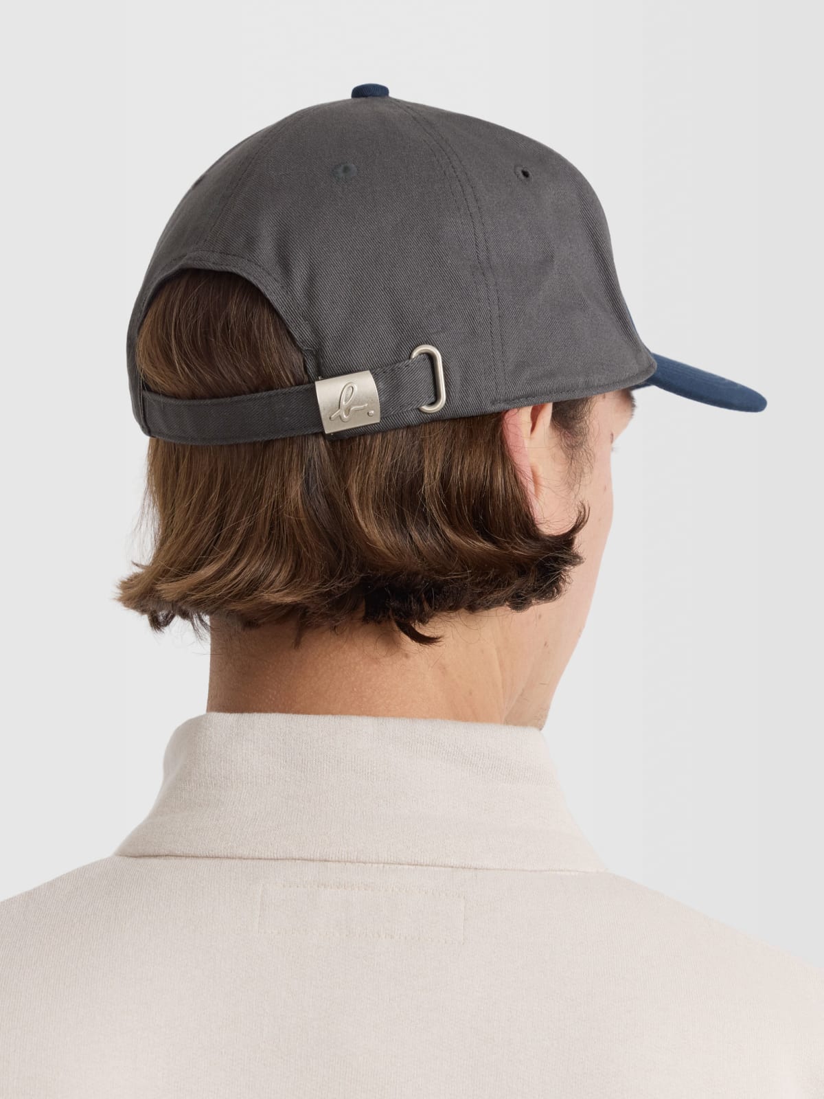 casquette Jean en coton bleu image number 2