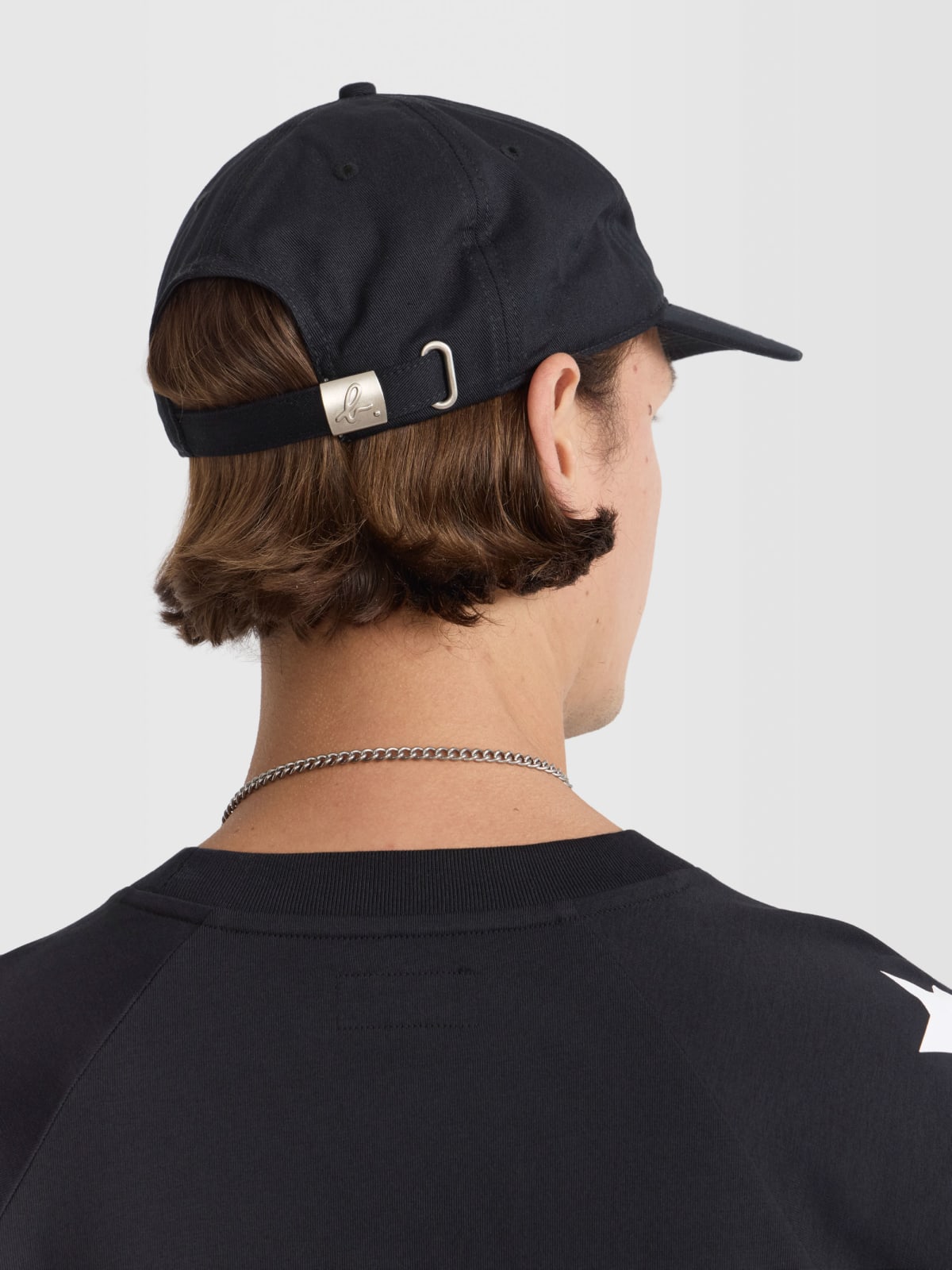 casquette brod&eacute;e "agn&egrave;s b." noire image number 2