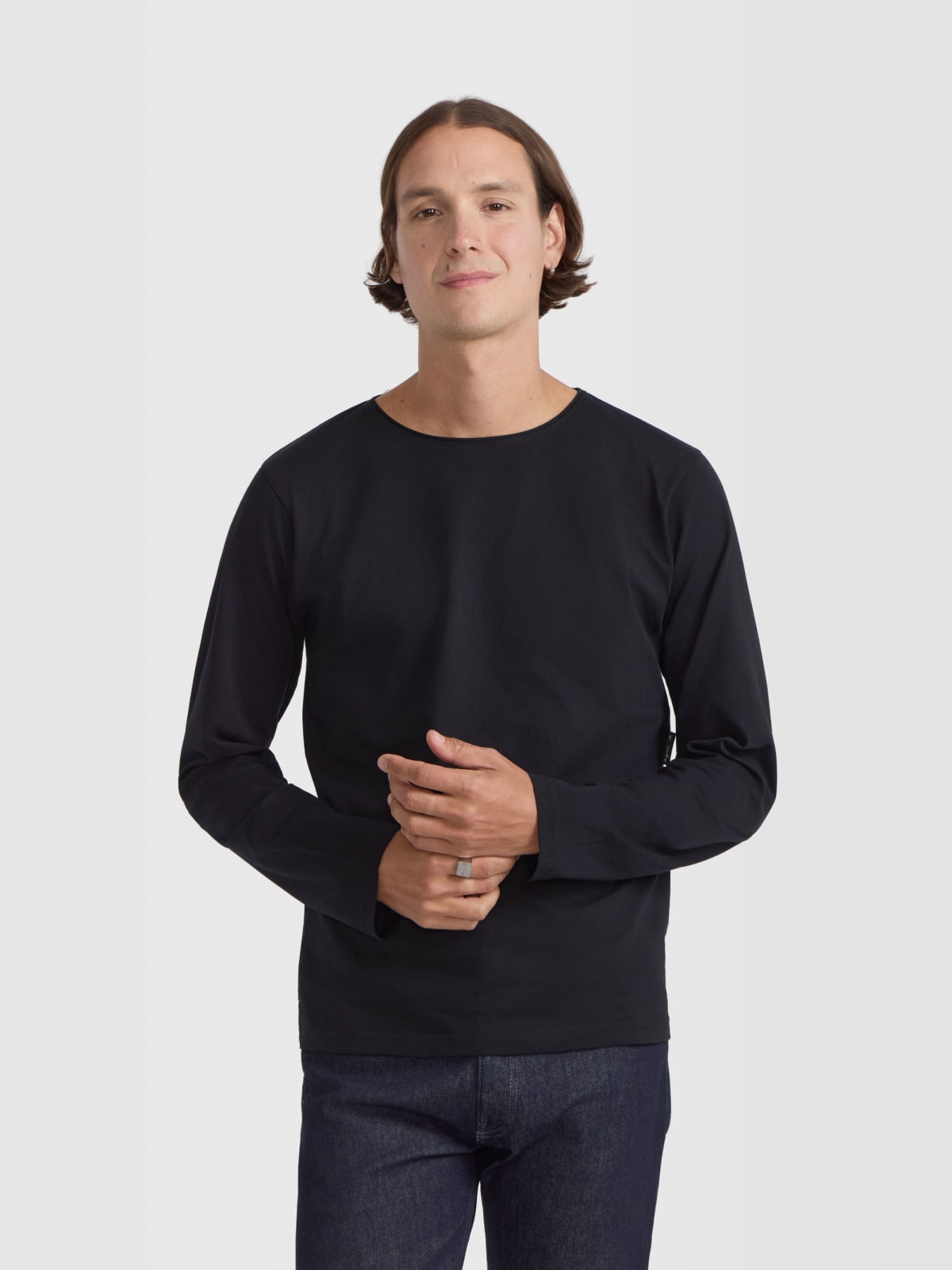 t-shirt Roulotte en jersey de coton noir