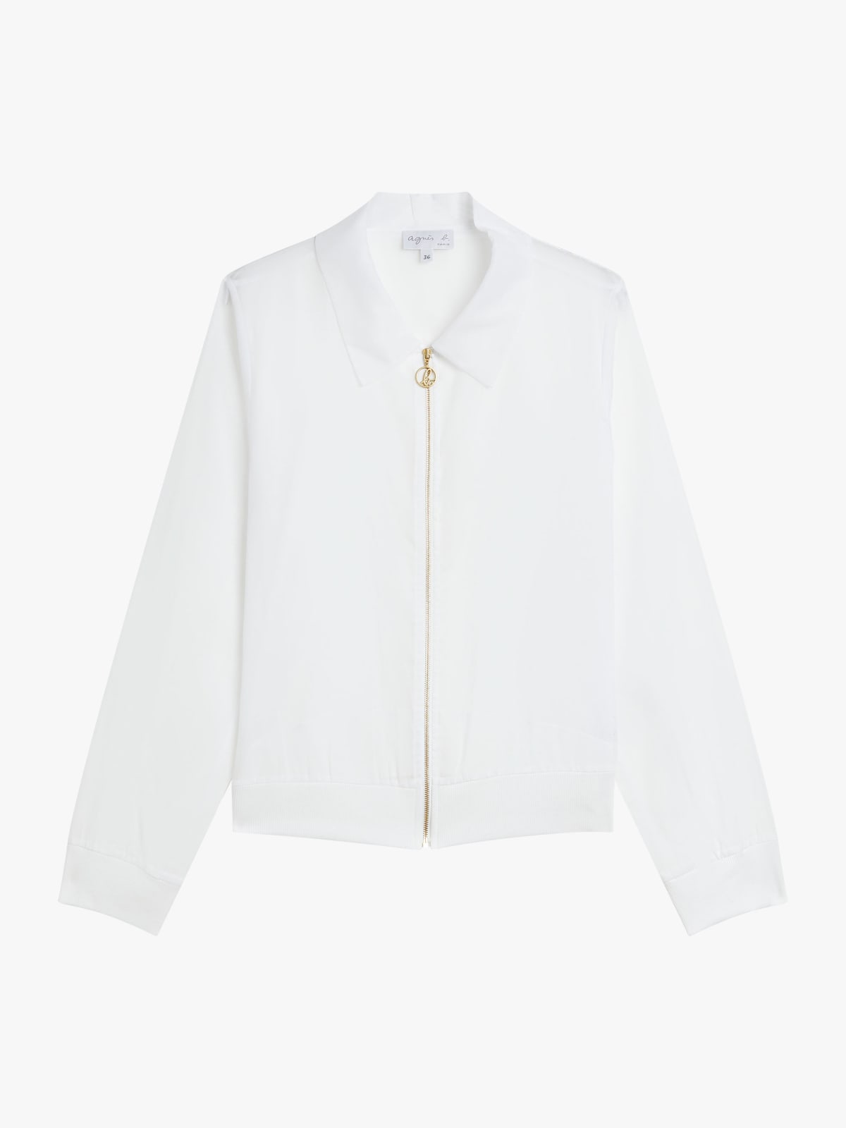Marlon white cotton jacket