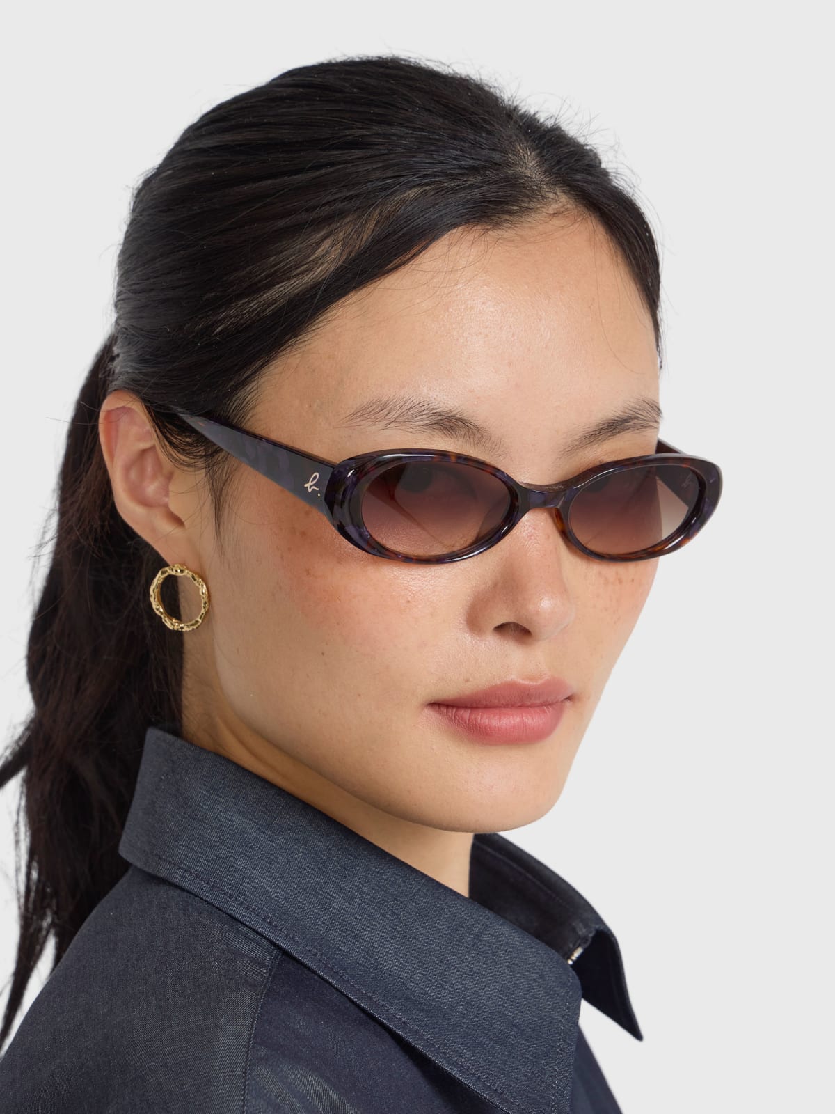 Mimi oval sunglasses