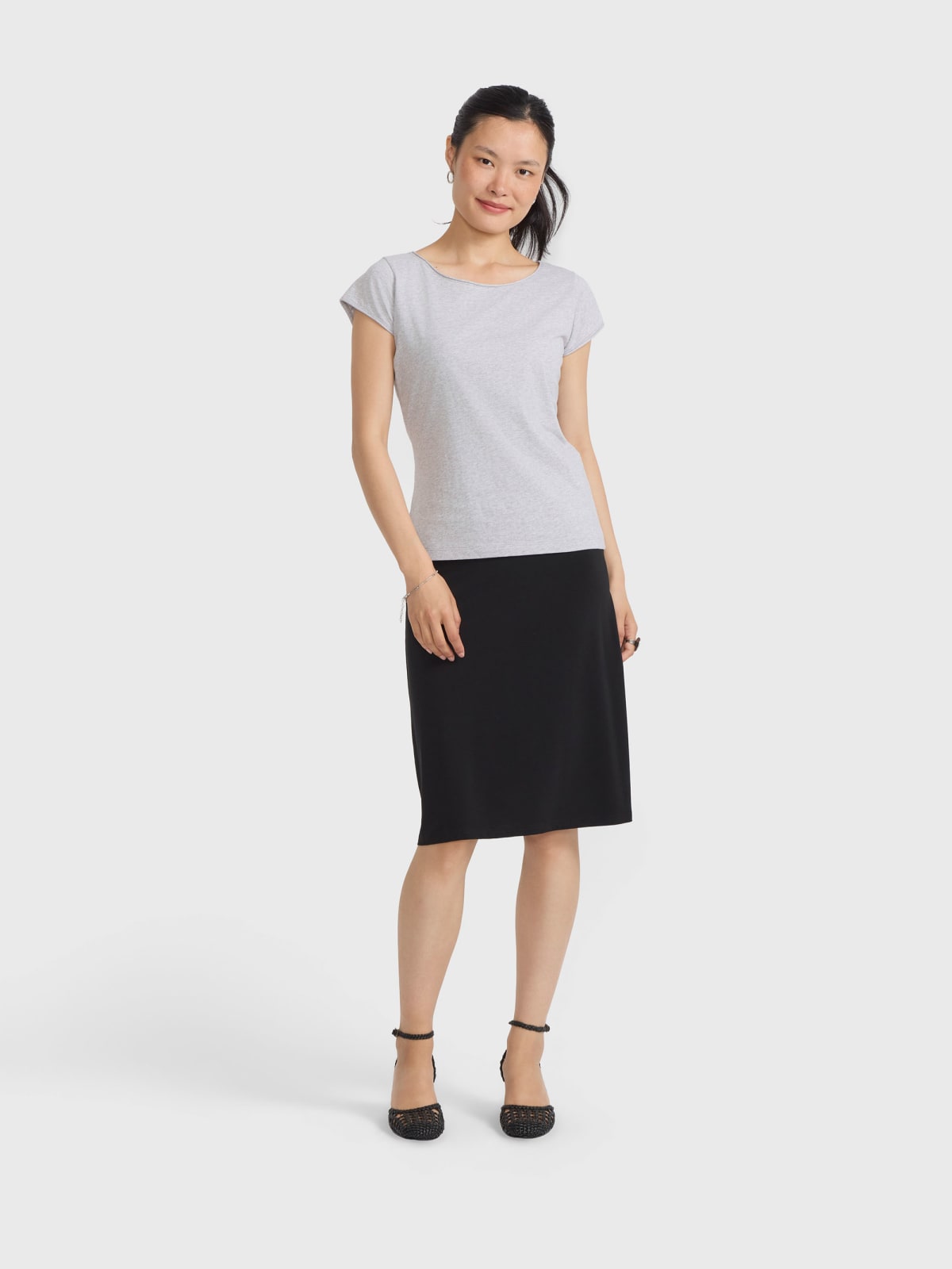 t-shirt Australie en jersey de coton bio gris