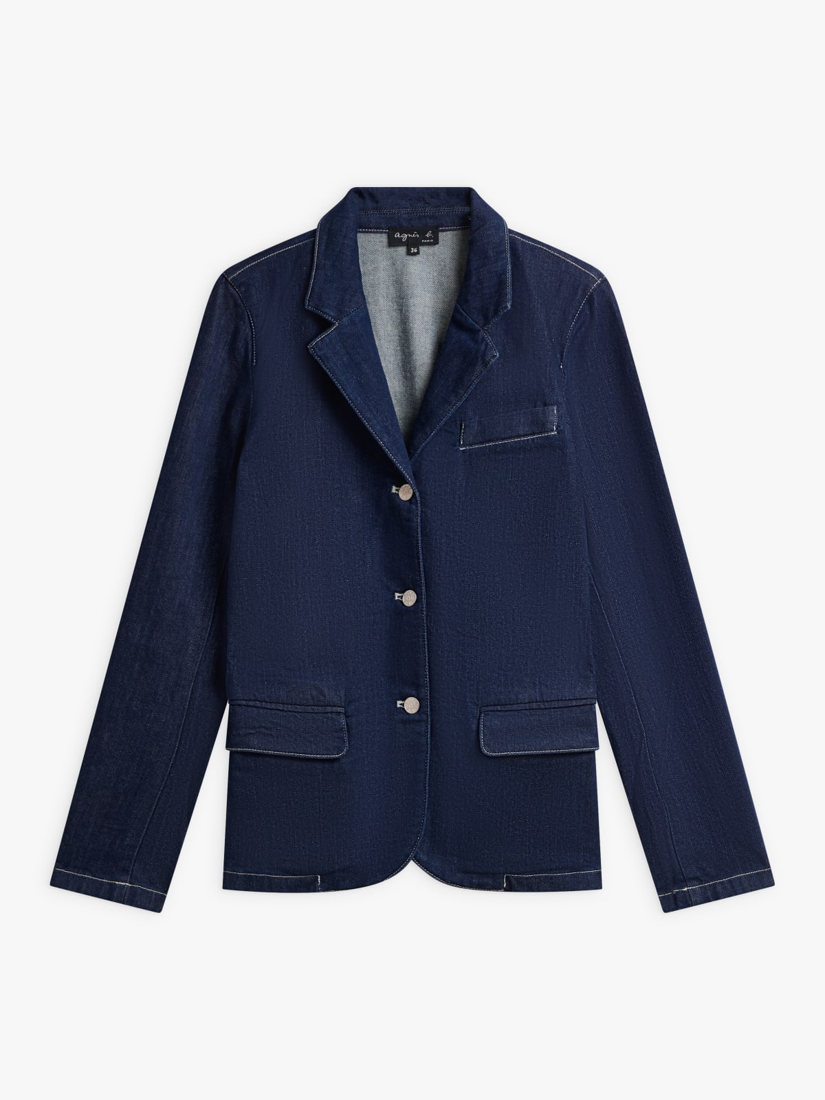 indigo cotton jacket