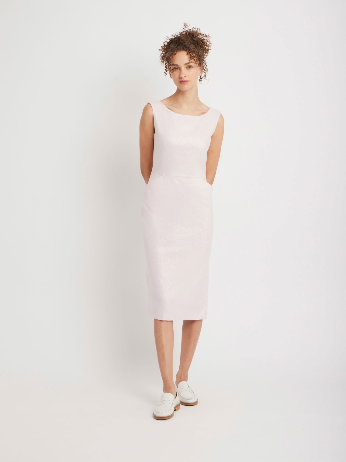 pink knit Vitty dress