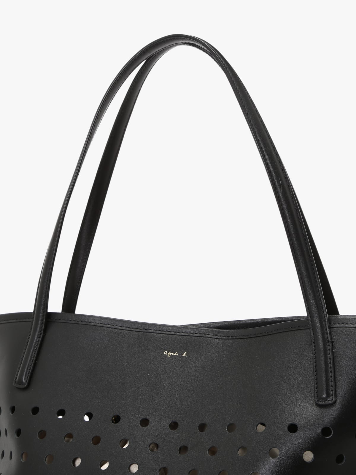 sac en cuir noir image number 4