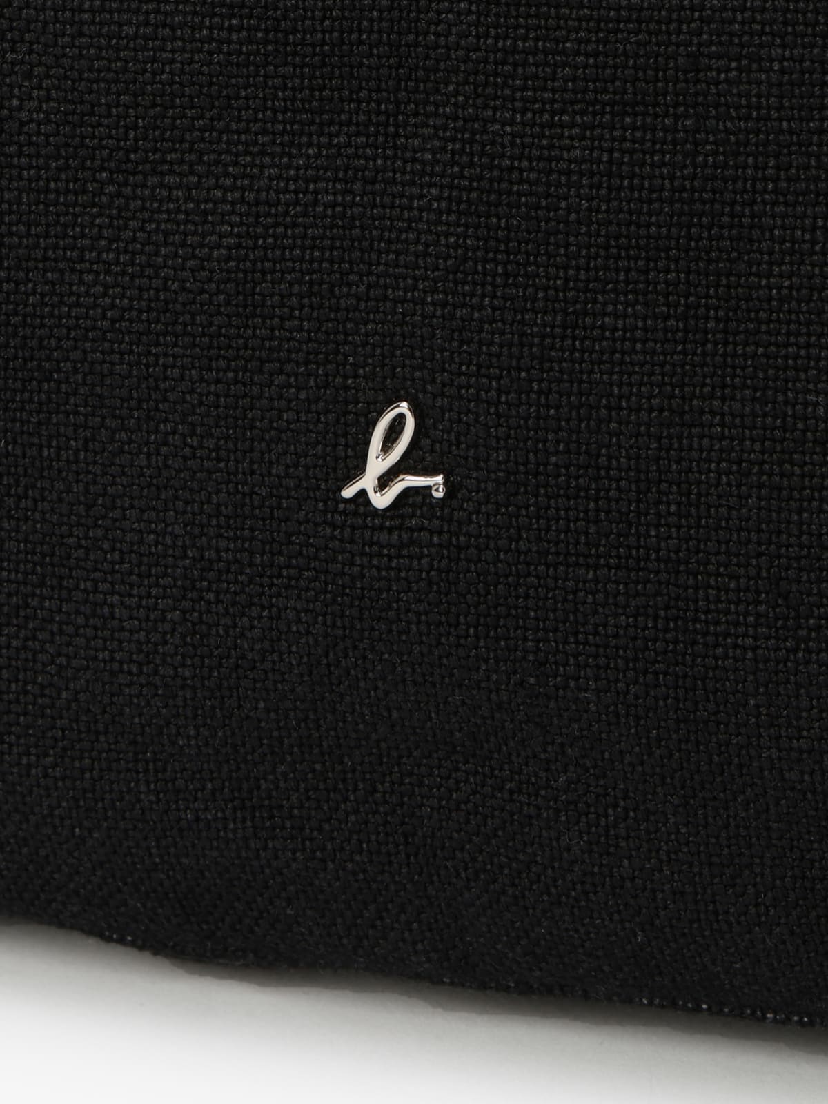 sac Hobo en lin noir image number 6