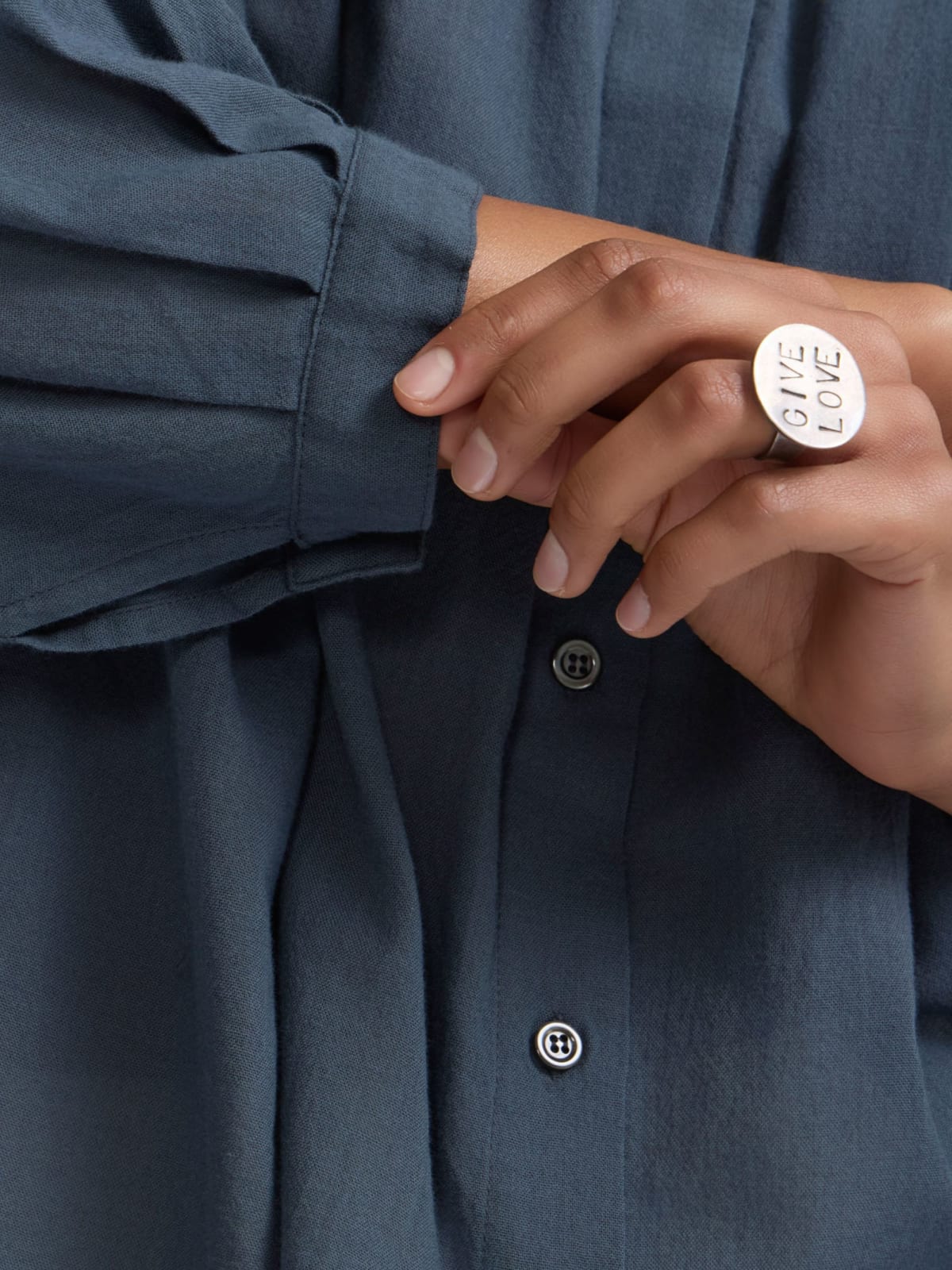 petite bague "give love"