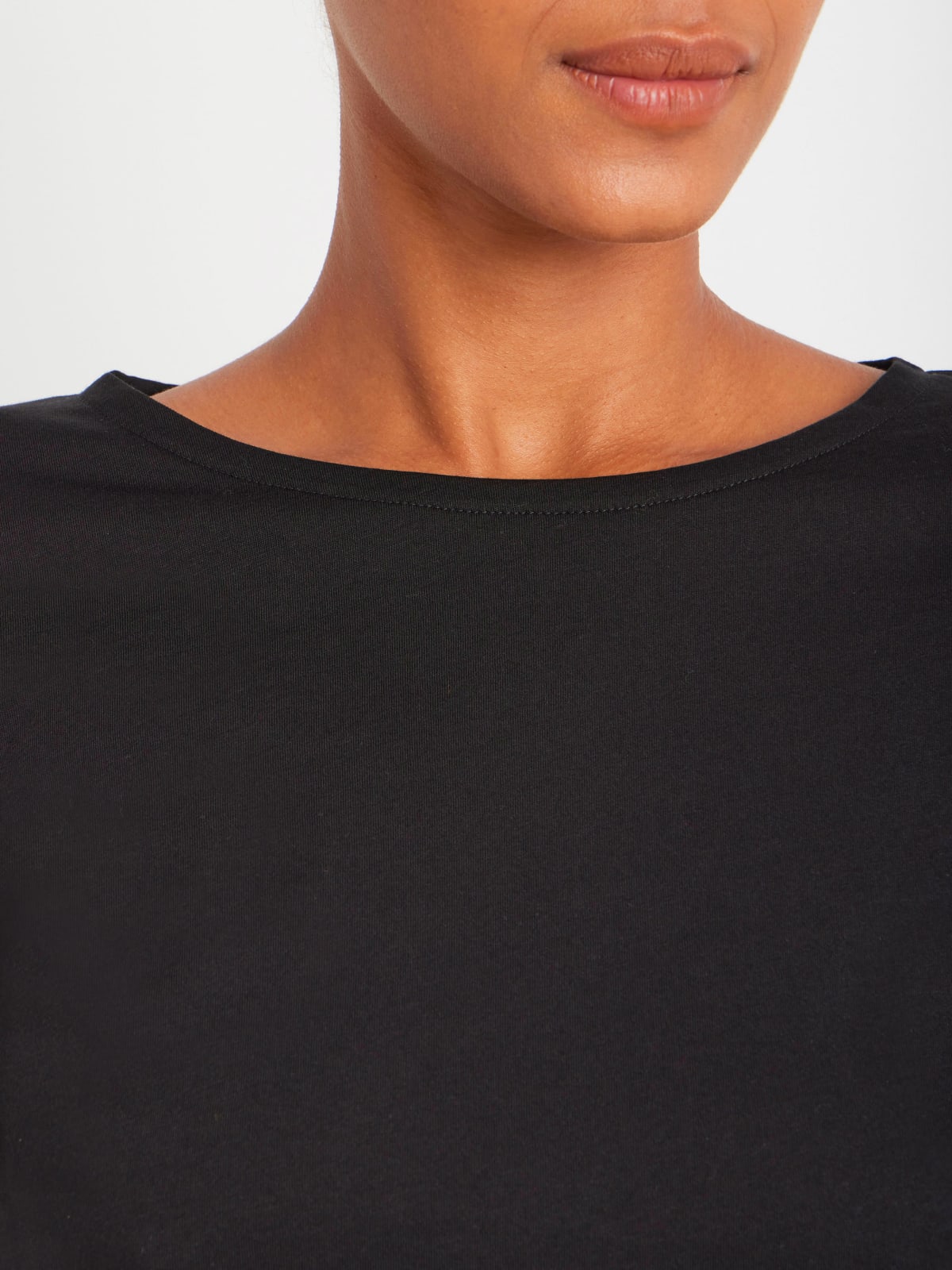 black Knox cotton jersey t-shirt