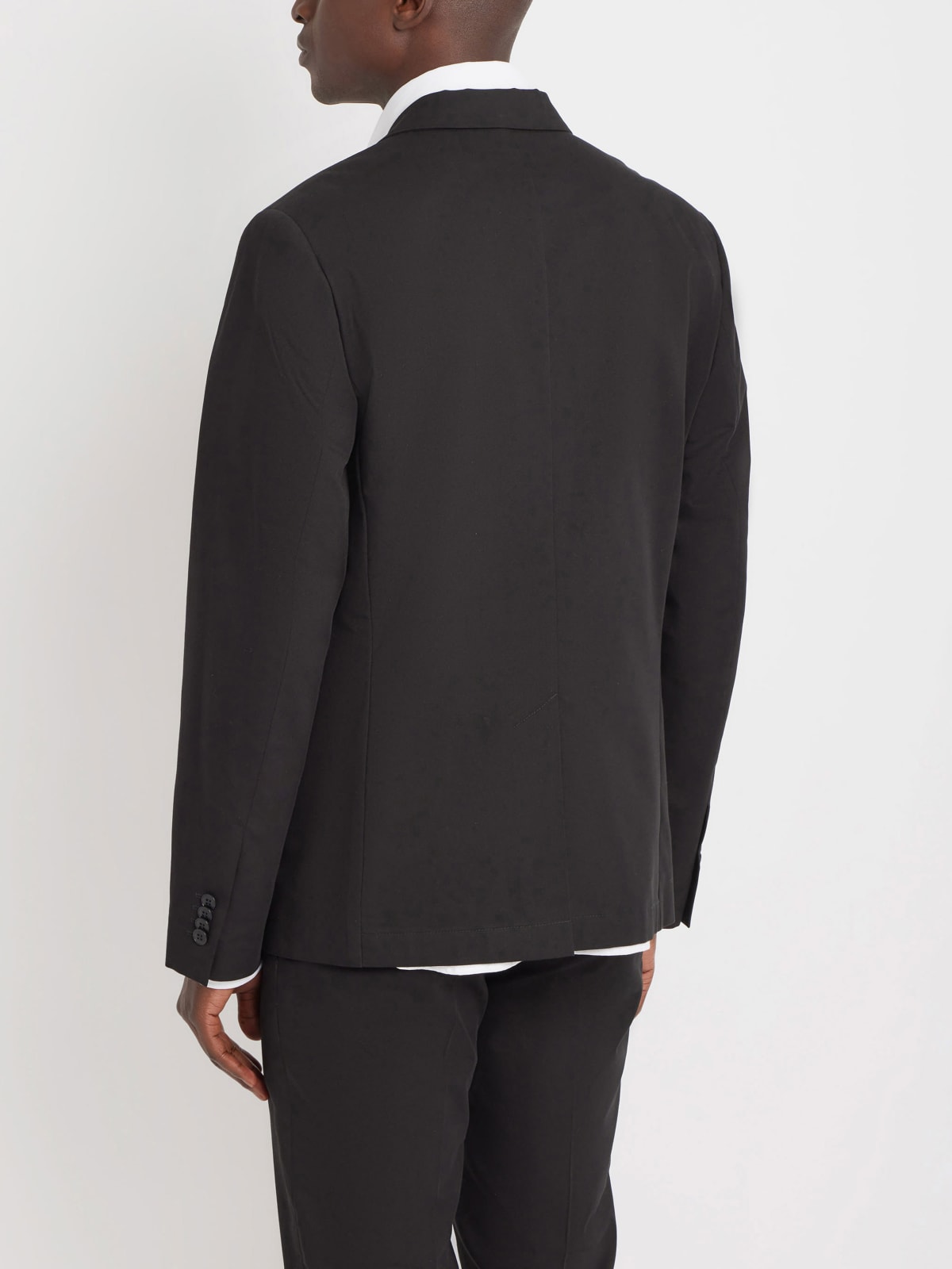 black Trictrac jacket in cotton
