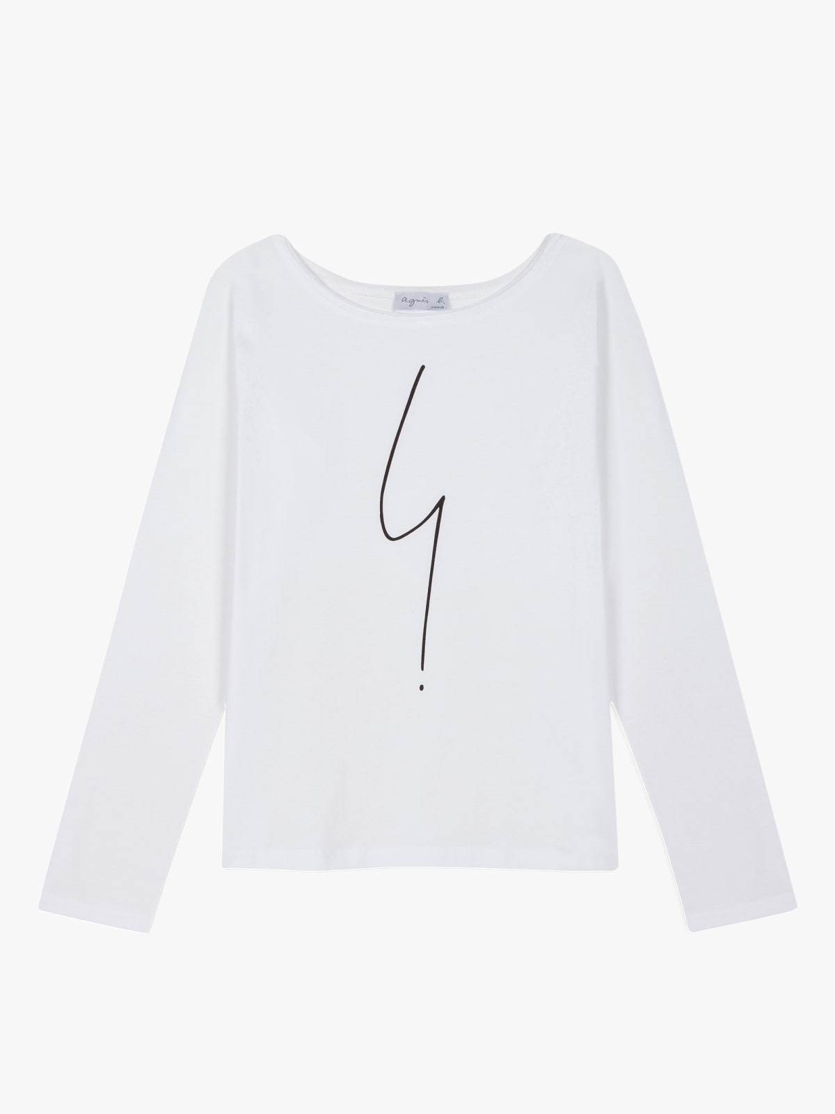 white Irony t-shirt