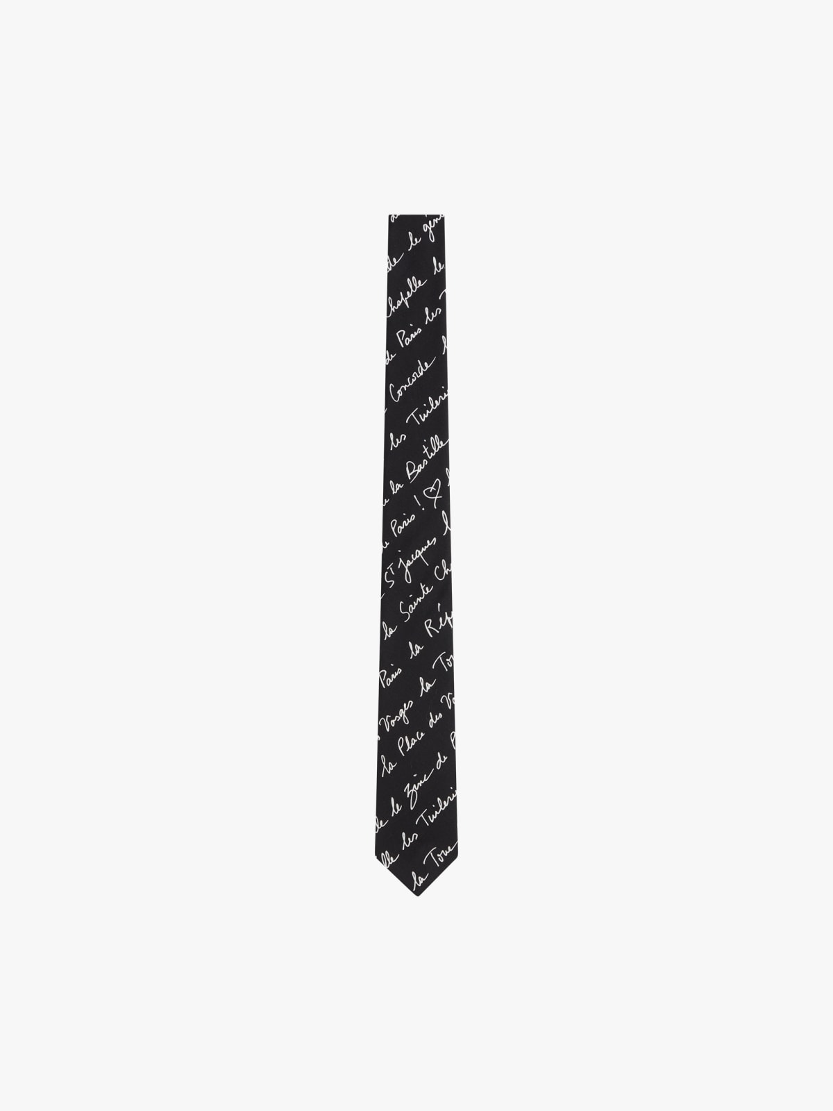 screen-printed tie