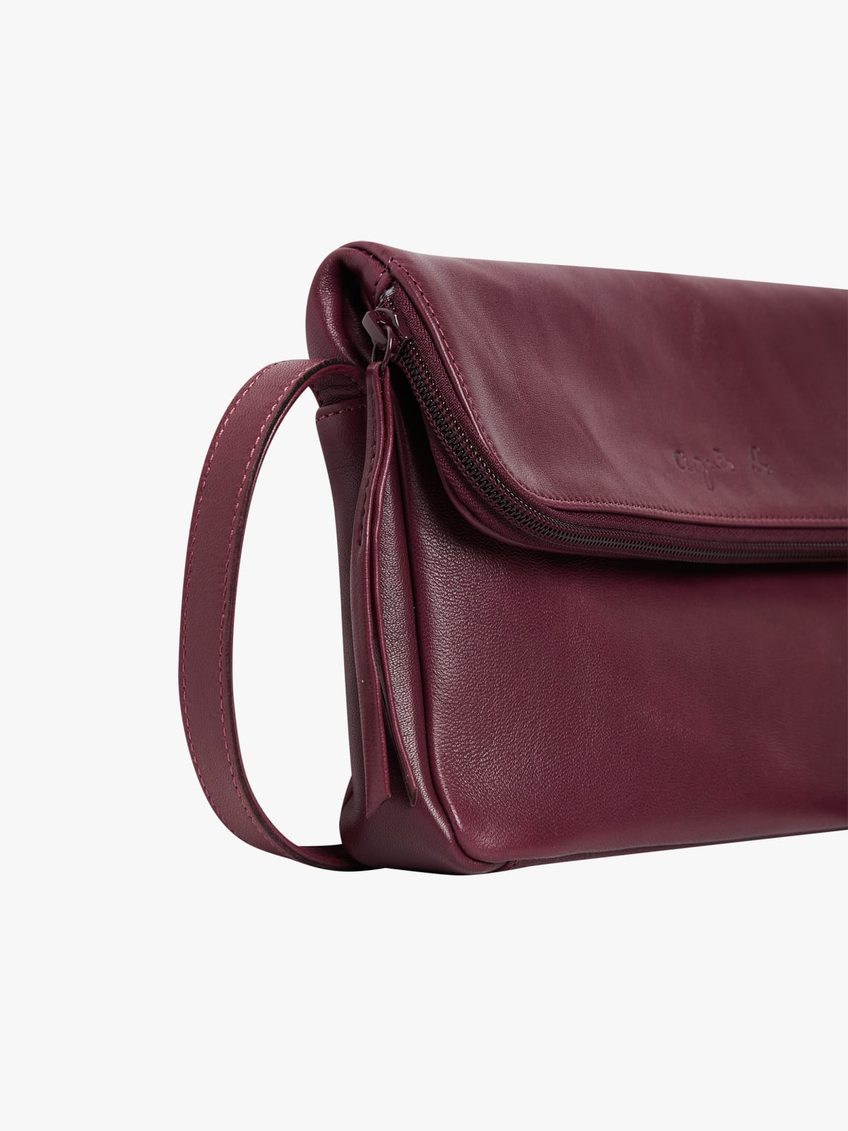 Asya leather shoulder bag image number 3