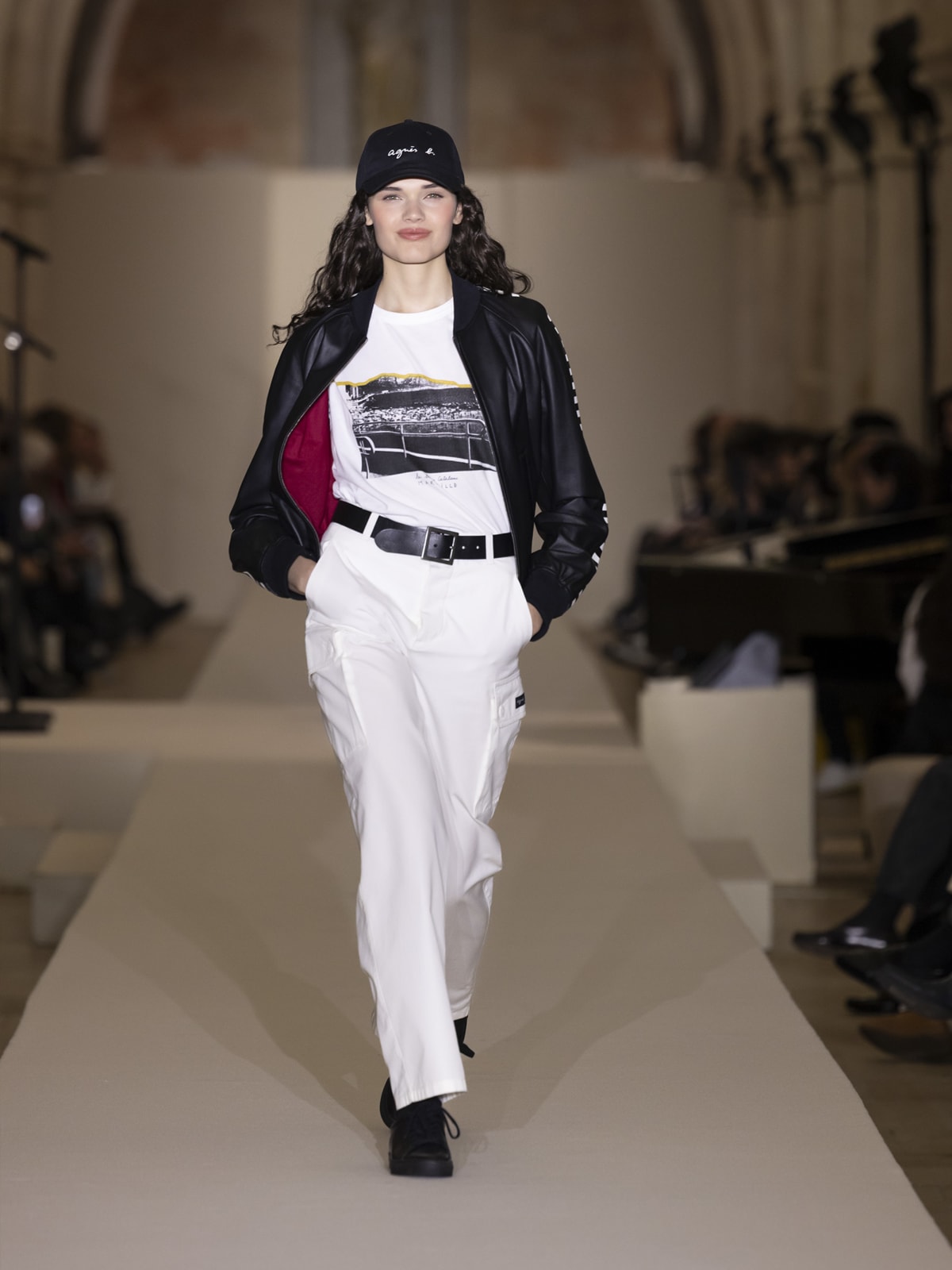 t-shirt Le Mixte imprim&eacute; num&eacute;rique d'Agn&egrave;s
