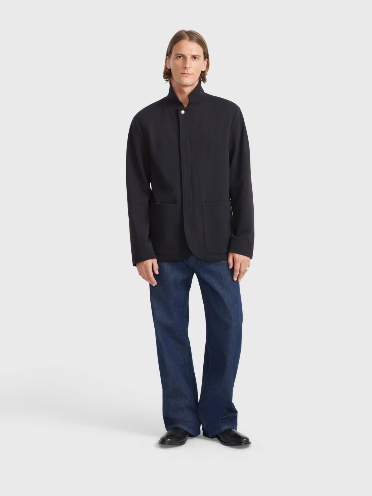 long zipper jacket
