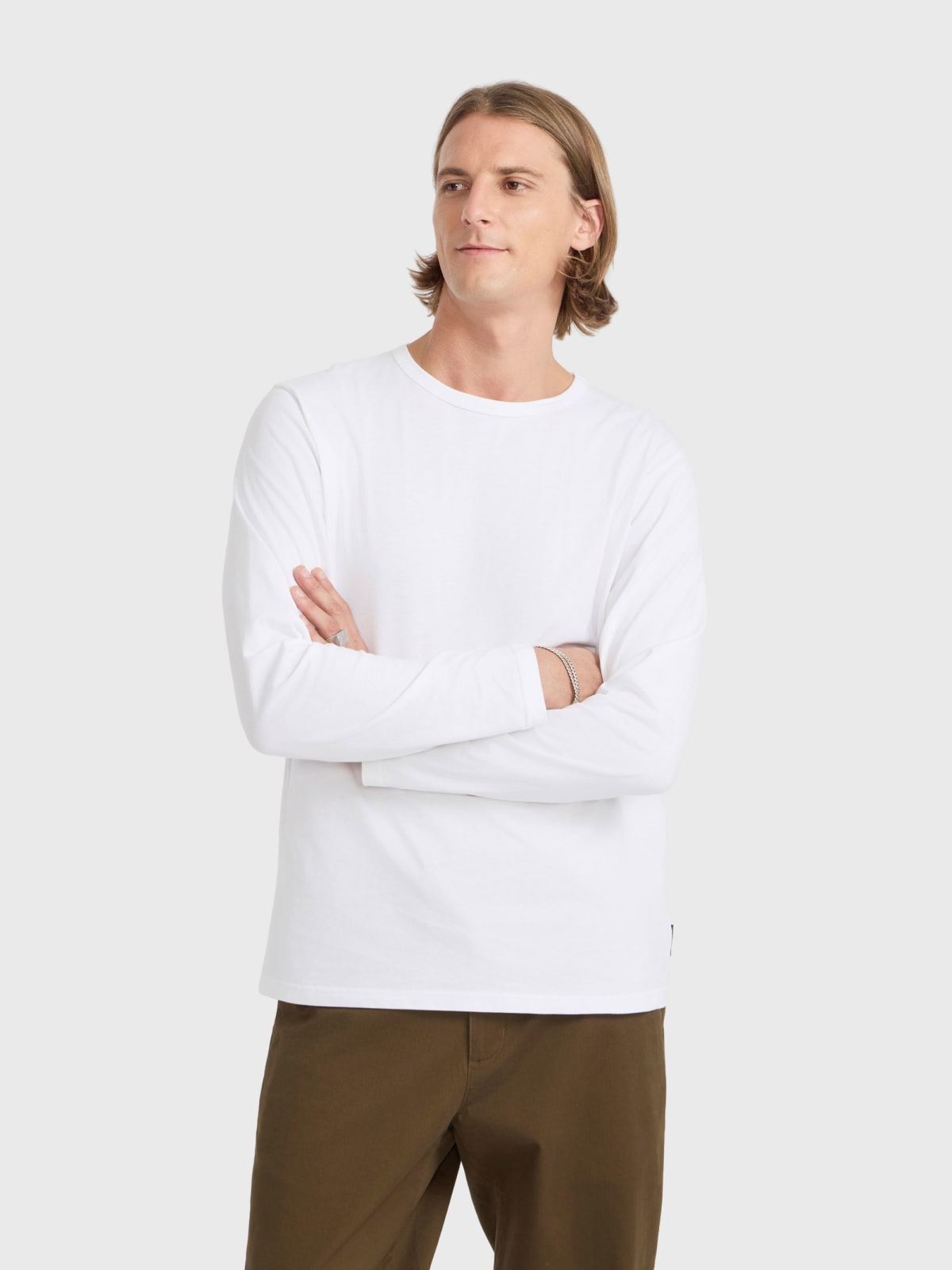 Coulos cotton long-sleeve t-shirt