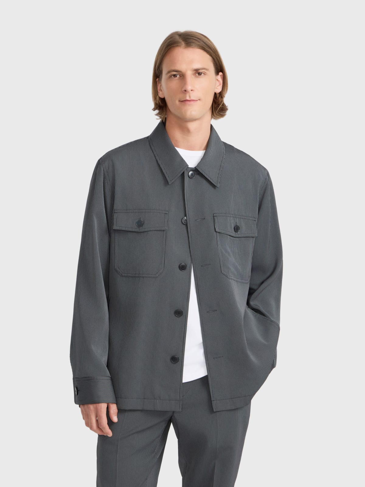 buttoned overshirt