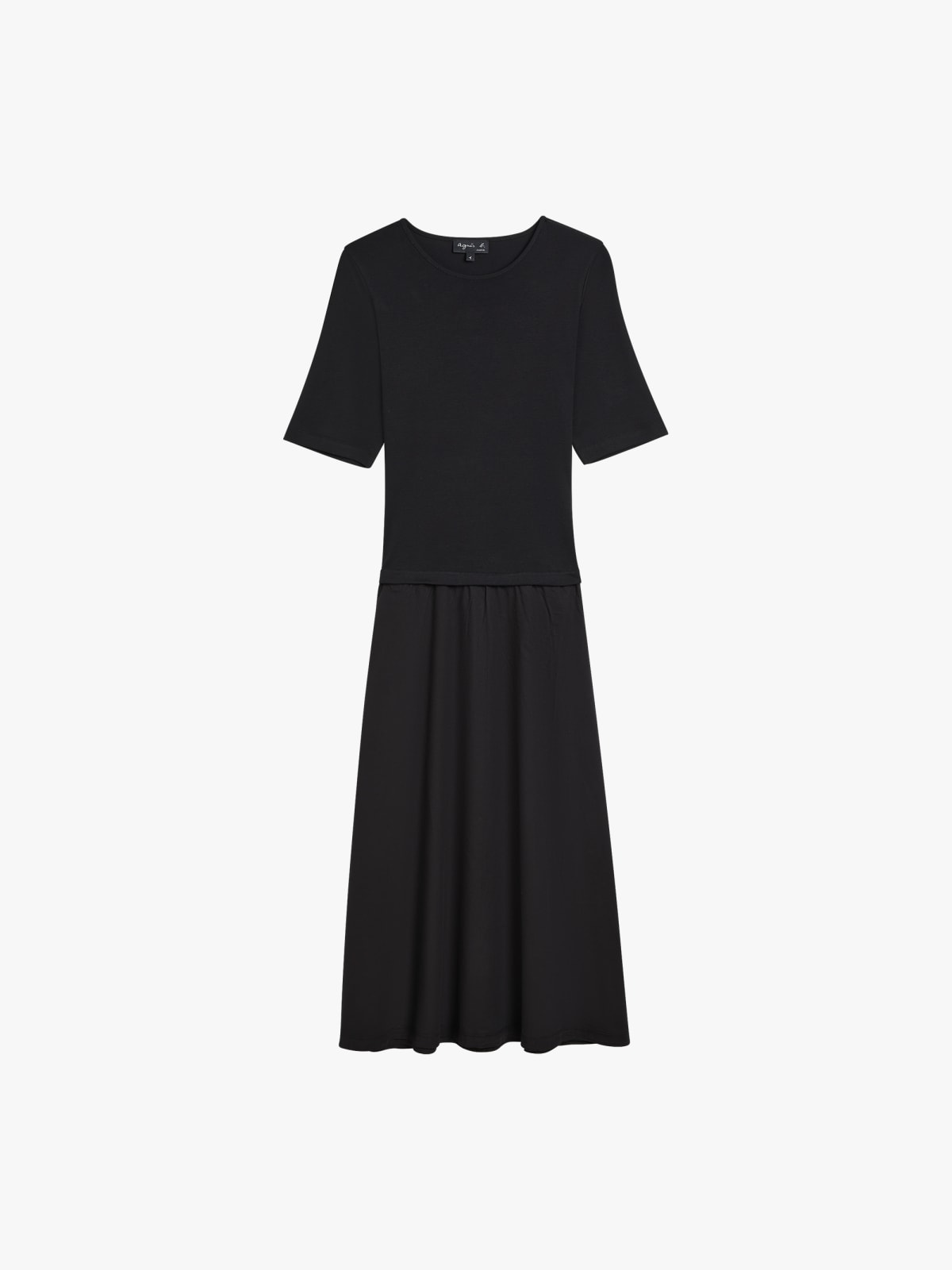 robe longue avec empi&egrave;cement