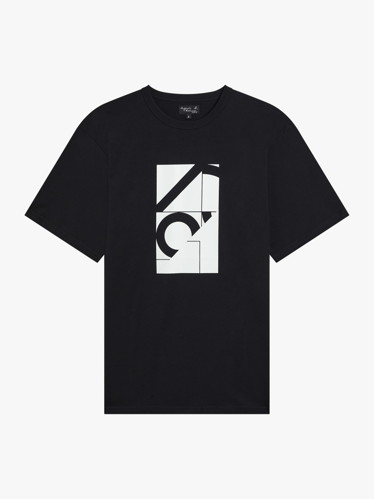 screen-printed cotton t-shirt Bertrand Loub&eacute;
