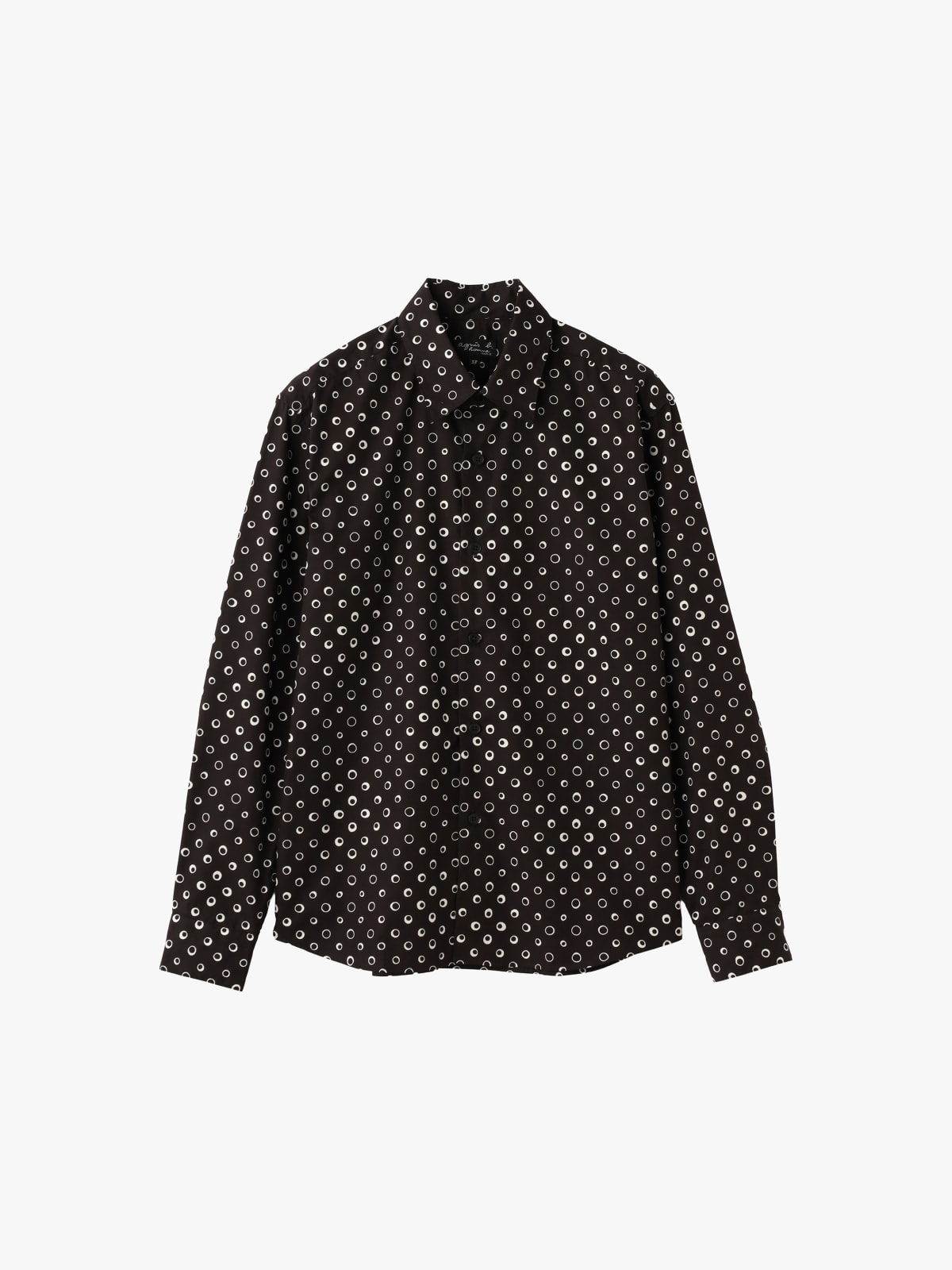 polka dot cotton shirt
