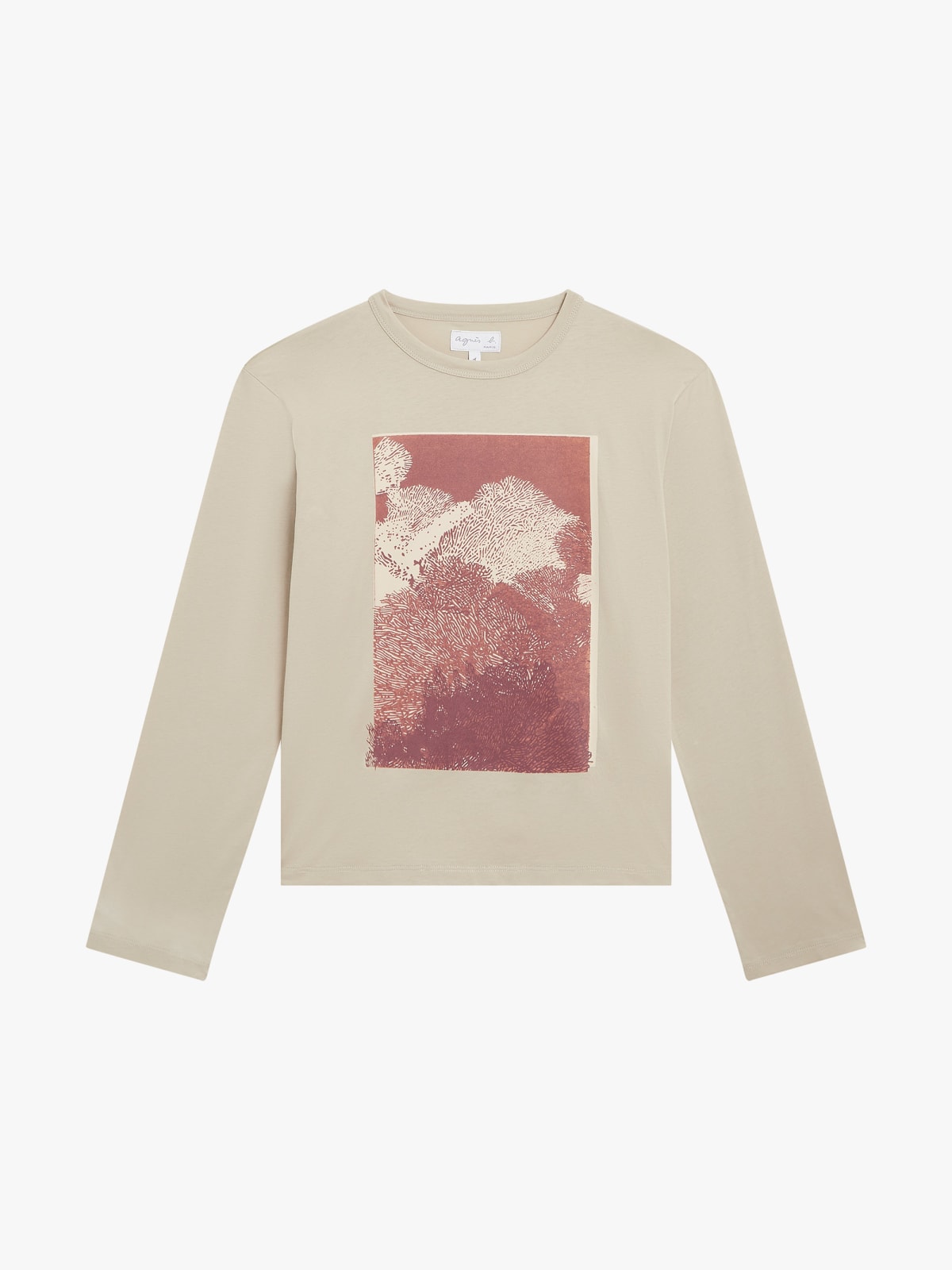t-shirt, screen-printed by artist Aurore de la Morinerie