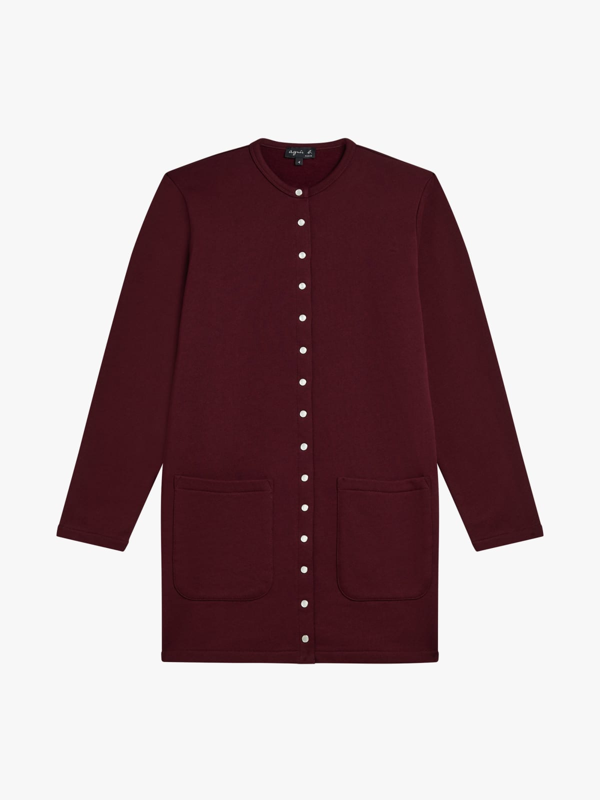 Tanger cotton fleece cardigan