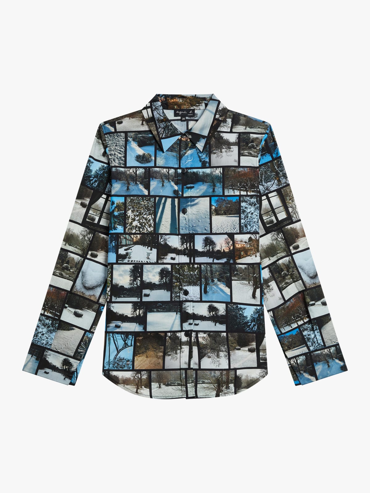 digital print cotton shirt