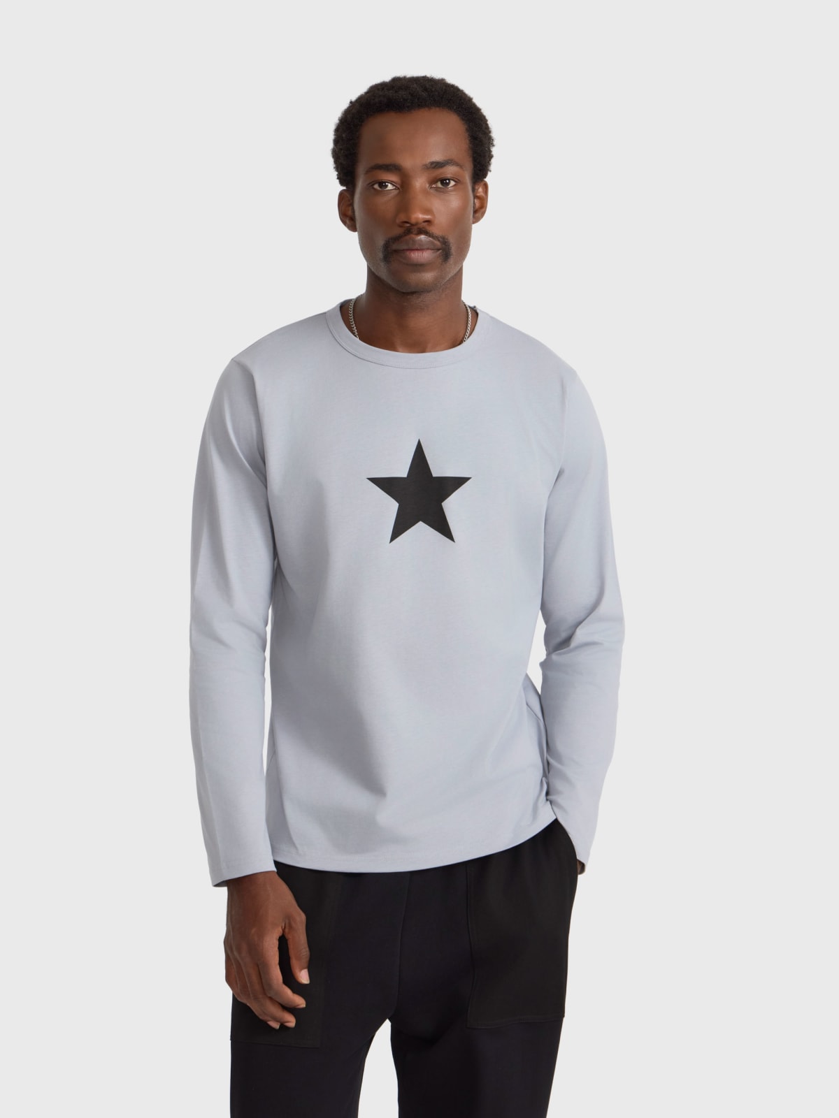 screen-printed cotton t-shirt