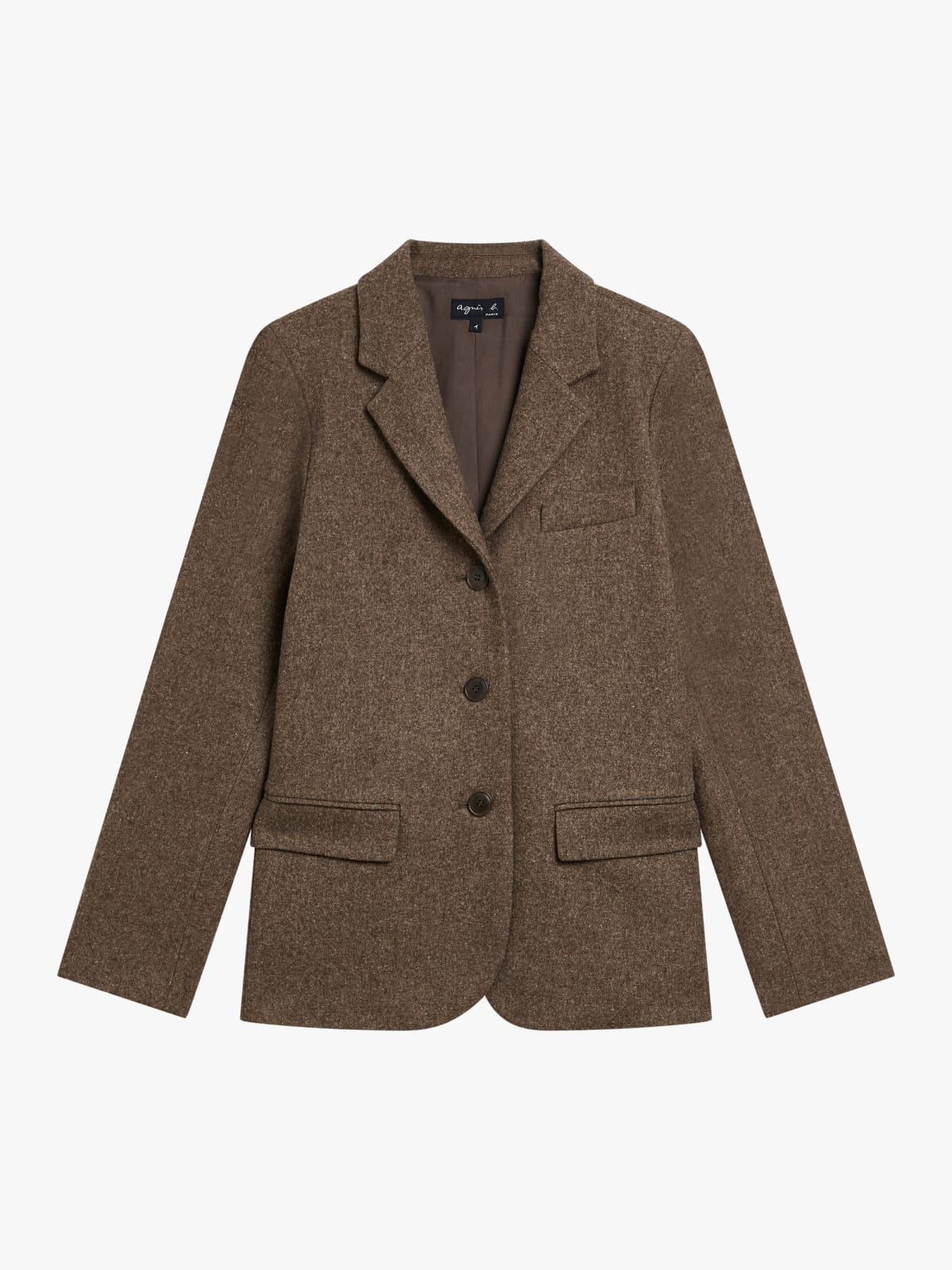 veste de tailleur en tweed