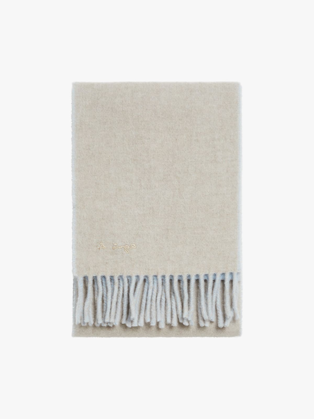 Bilal two-tone wool scarf image number 1