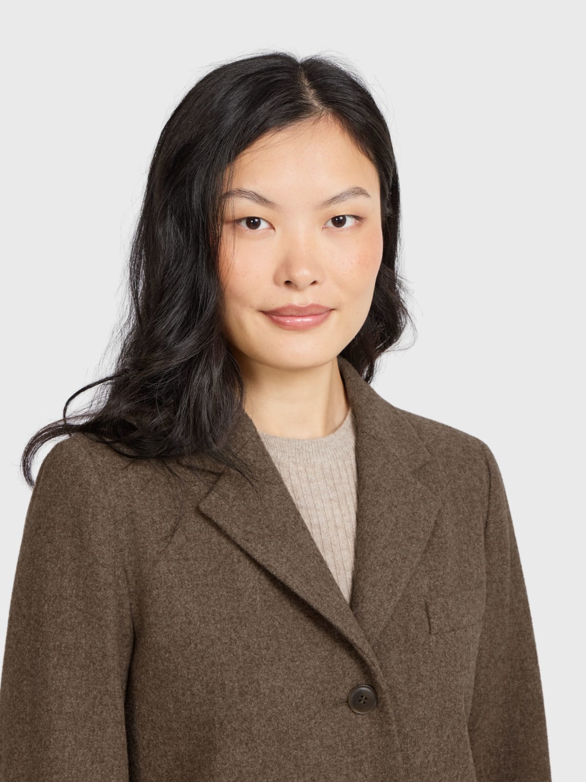 veste de tailleur en tweed
