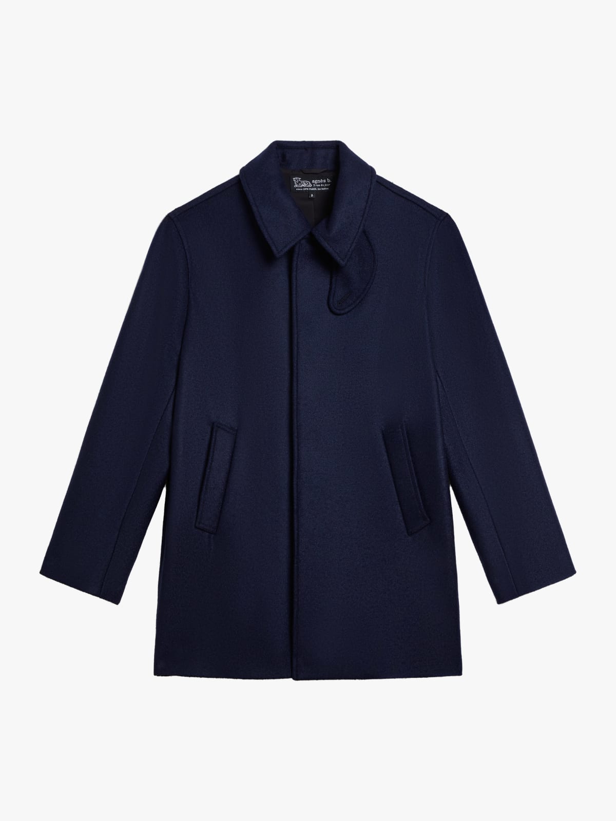 mid-length wool coat