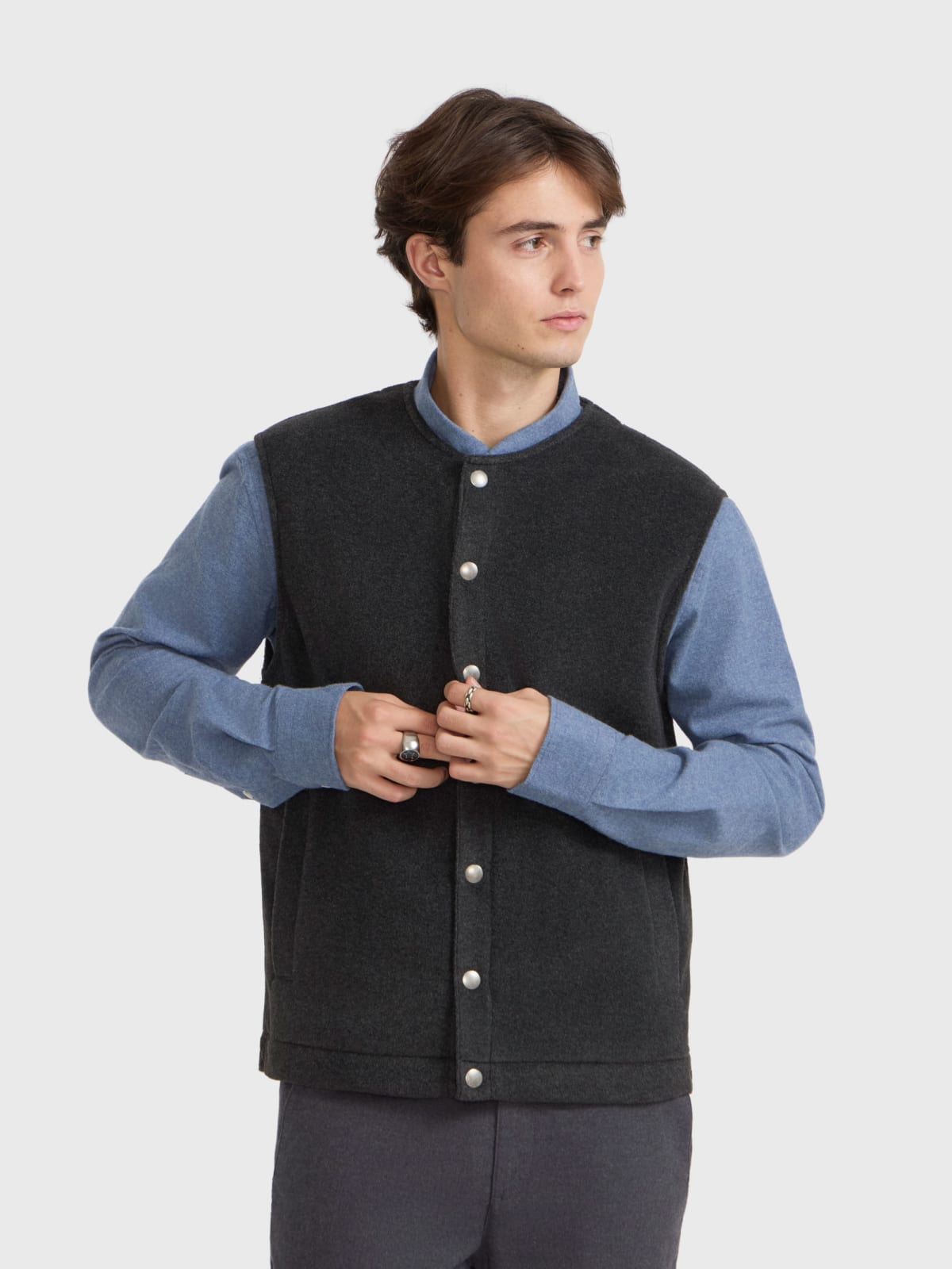 Moa sleeveless cardigan
