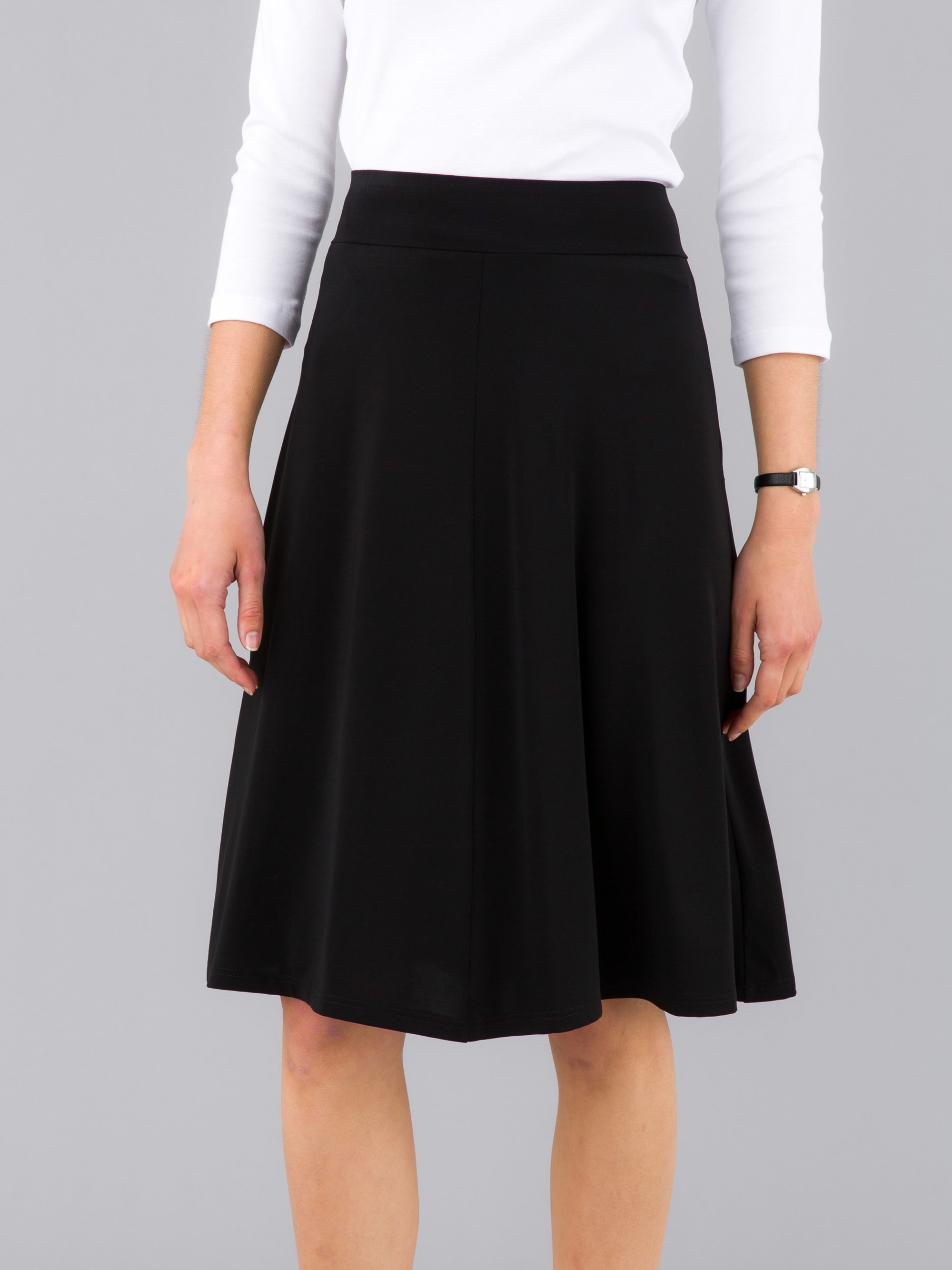 スカート KAOS Woman Skirt Black PI1CO058 0001 Kaos Outlet: Skirt woman - Black | Kaos skirt PI1CO058