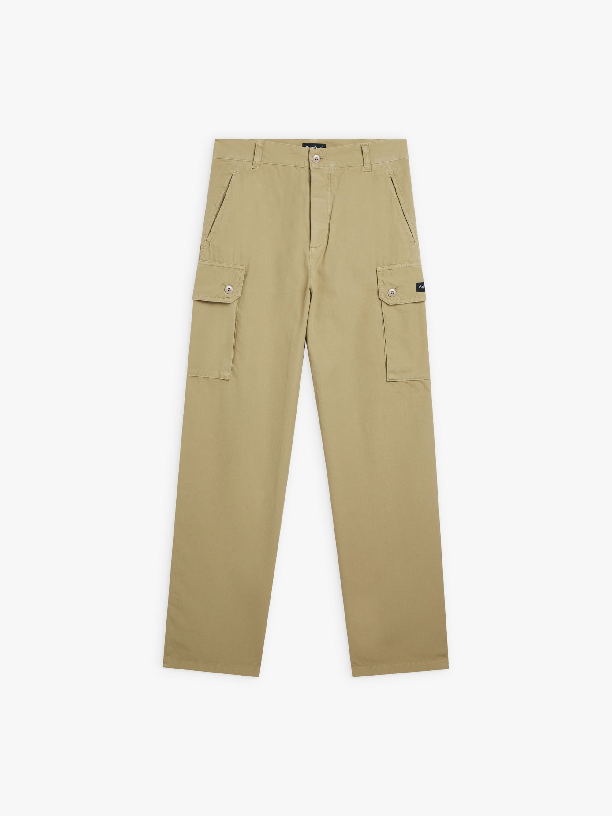 パンツ BEIGE COTTON PANTS beige cotton canvas Treillis pants