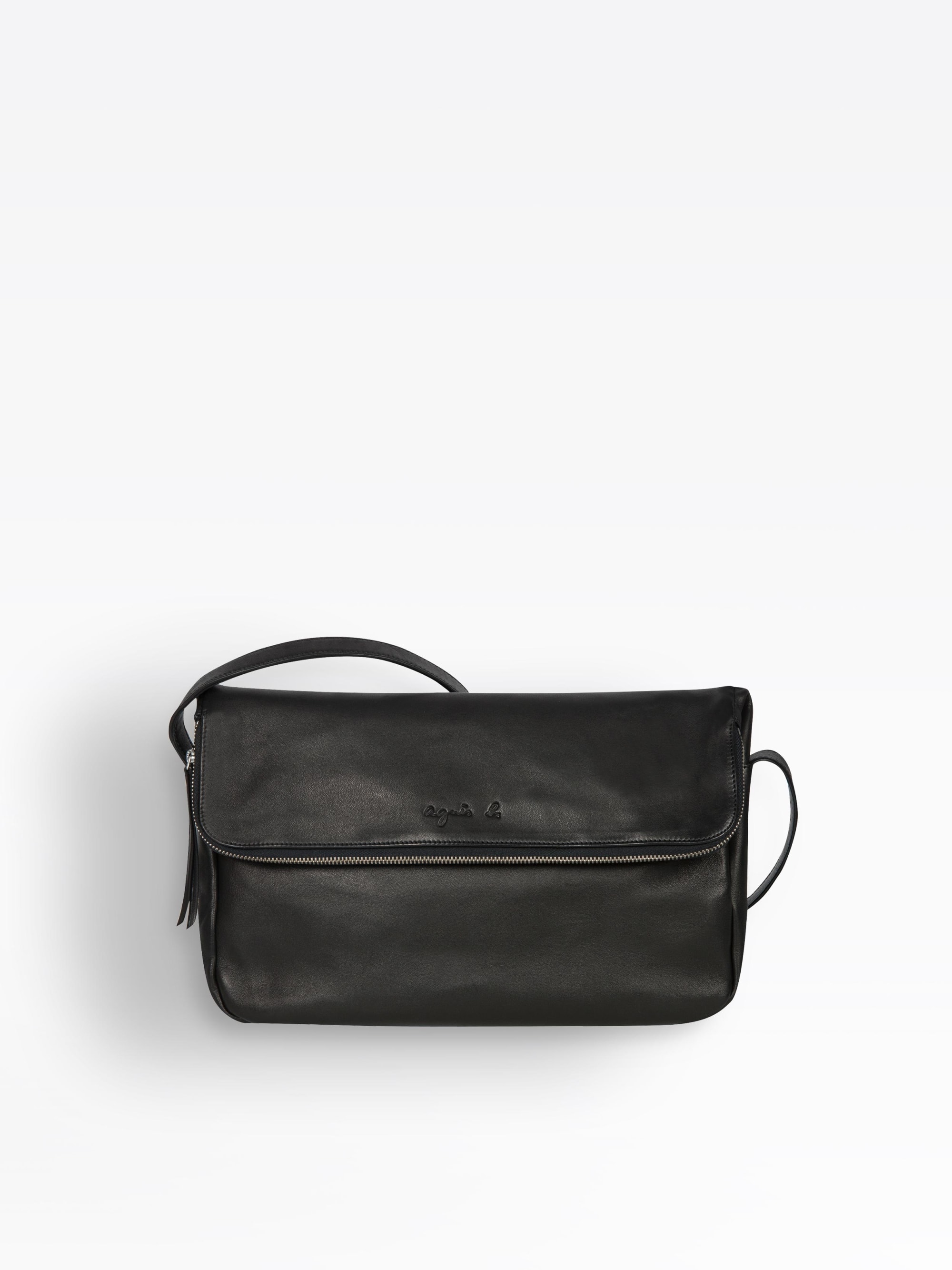 black leather Amelia bag
