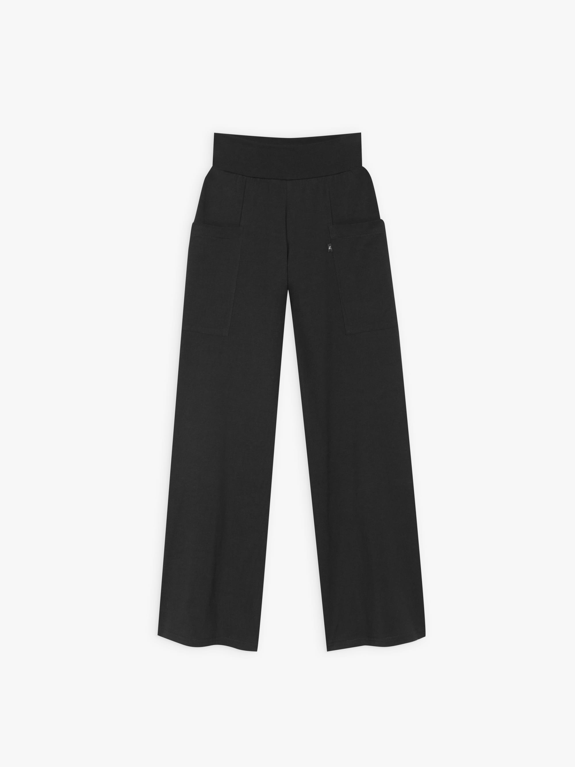 black cotton Mathis pants | Agnès b. black cotton Mathis pants | Agnès b.