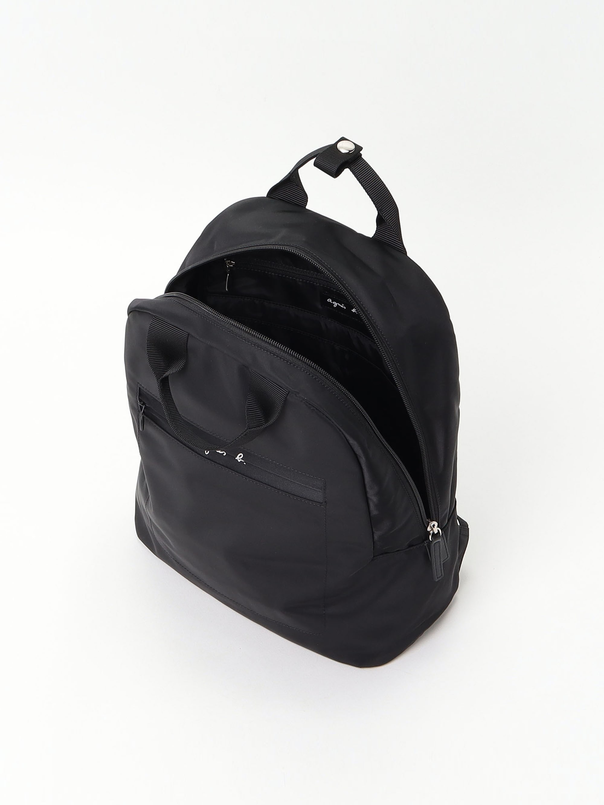 black nylon backpack black nylon backpack