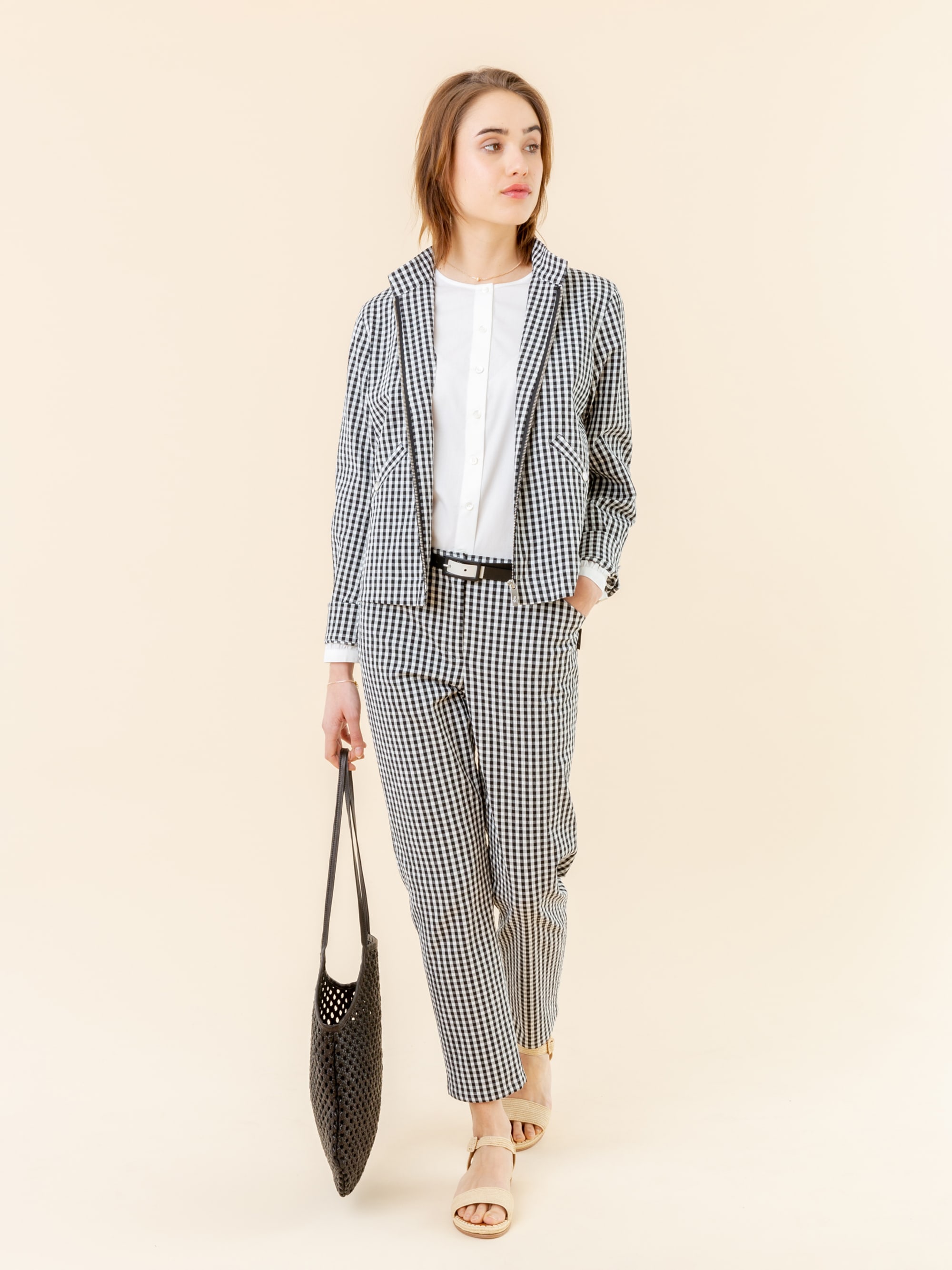 ジャケット・アウター Tightbooth 21ss GINGHAM BIG COAT soldout! _ 2022春夏 SS22-JK01 EMPIRE BIG COAT ◇ TIGHTBOOTH