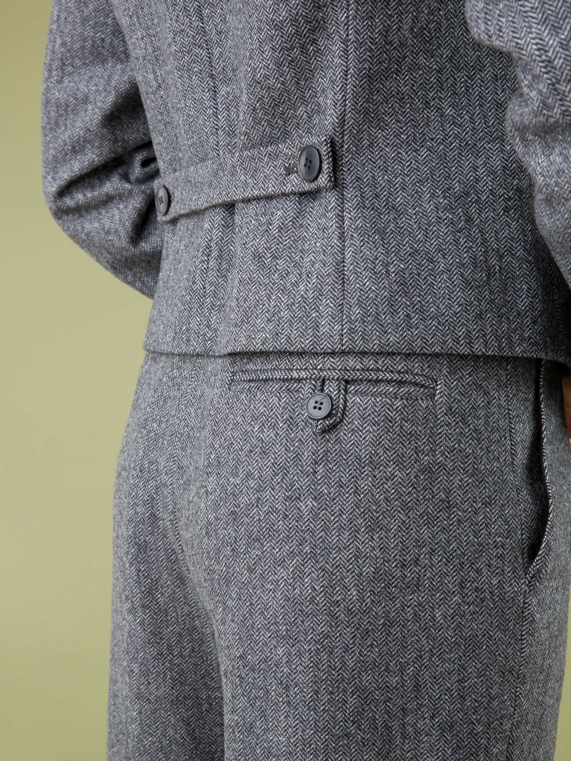 ジャケット・アウター herringbone wool-blend classic coat 0400024697851_CHARCOAL_A1?wid=