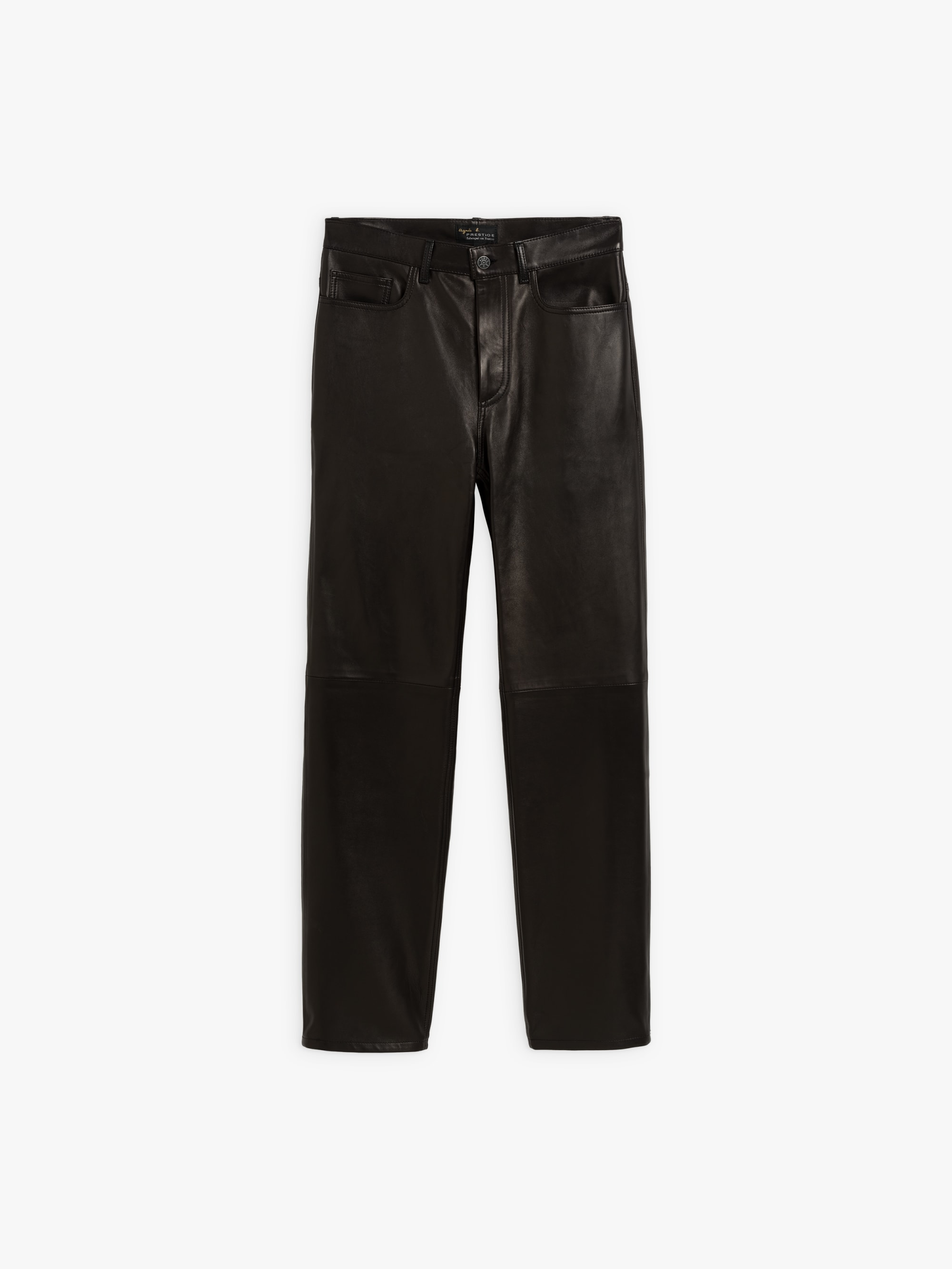 black Jean's New lambskin leather trousers black Jean's New lambskin leather trousers