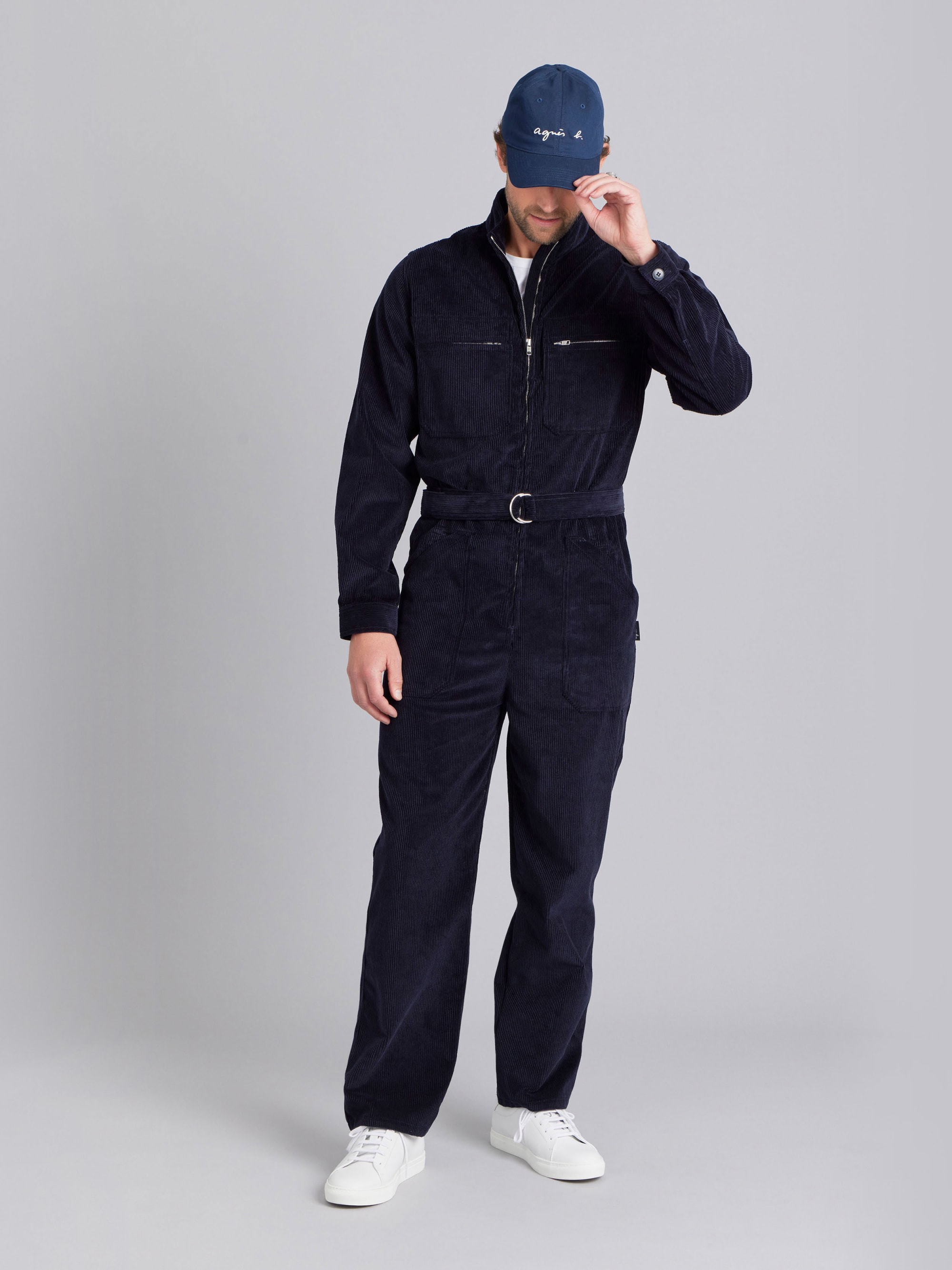 90-00’s old agnes b. linen coverall 90-00's old agnes b. linen coverall - メルカリ