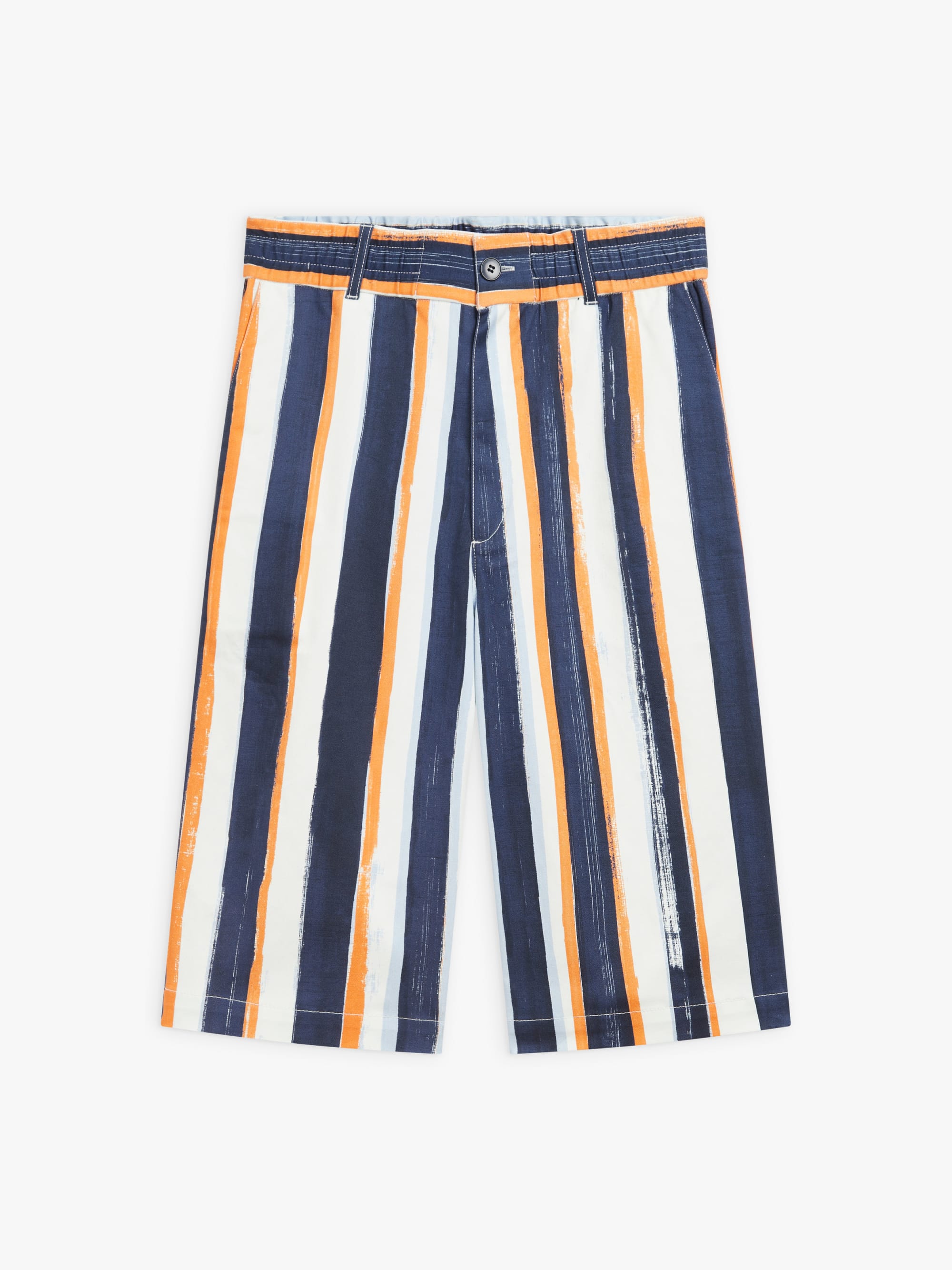 【AAKE】STRIPE BERMUDA DENIM STRIPED DENIM SHORTS - striped | ZARA United States