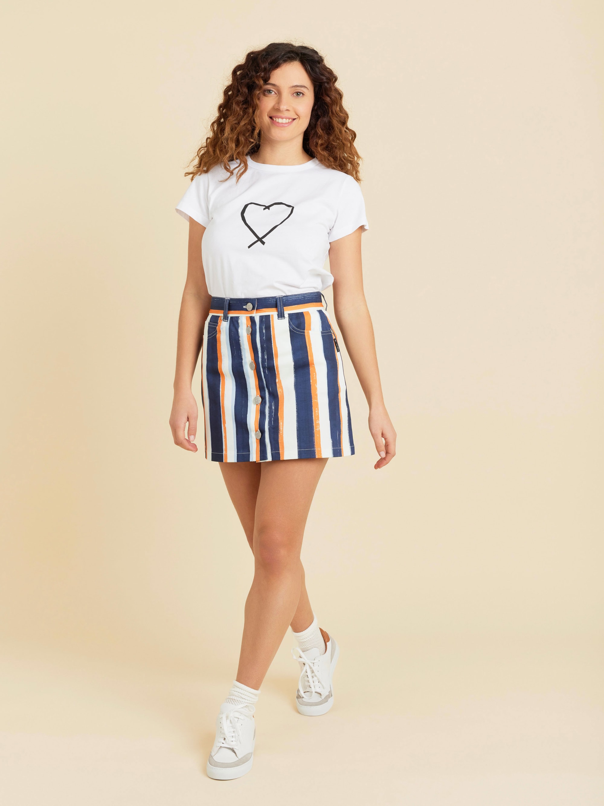 ワンピース Betty Boop Stripe Micro Mini Skirt Shorts 2 Colors Designer fashion, Seoul-fully created | W Concept