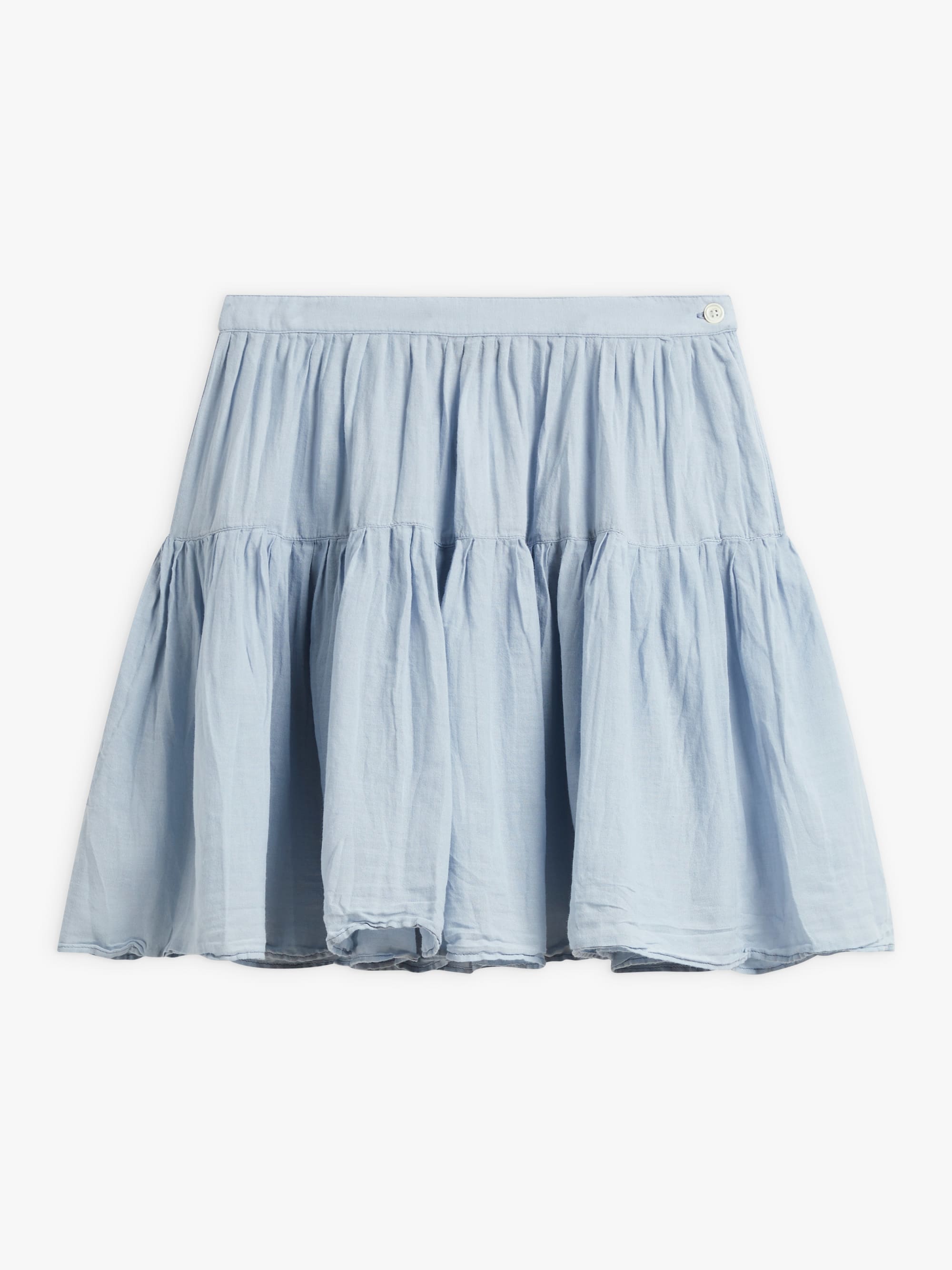 スカート ELEH RUFFLED SKIRT grey cotton ruffled mini Tango skirt