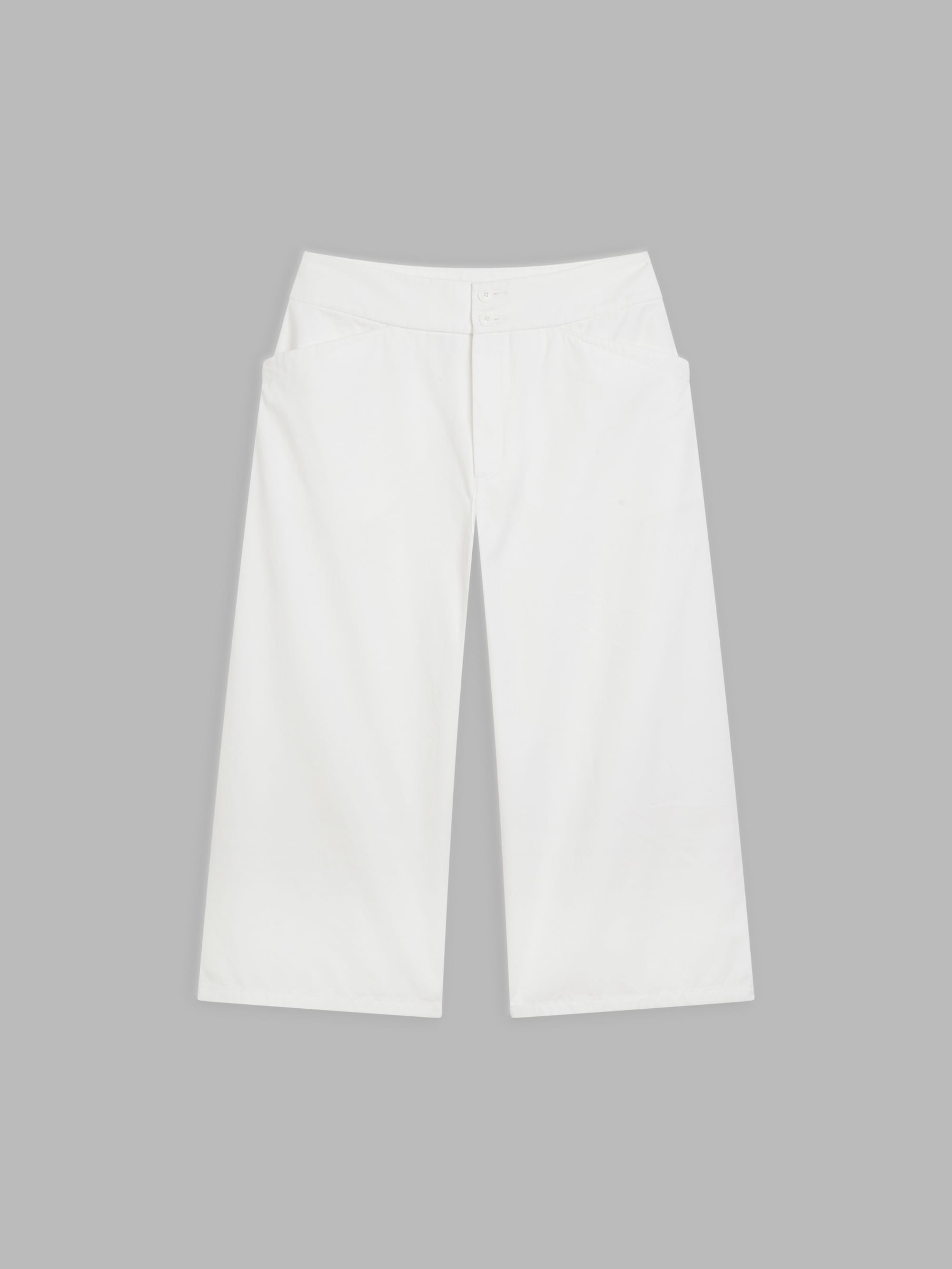 スカート A.P.C. Ecru cotton bermuda shorts white cotton bermuda shorts