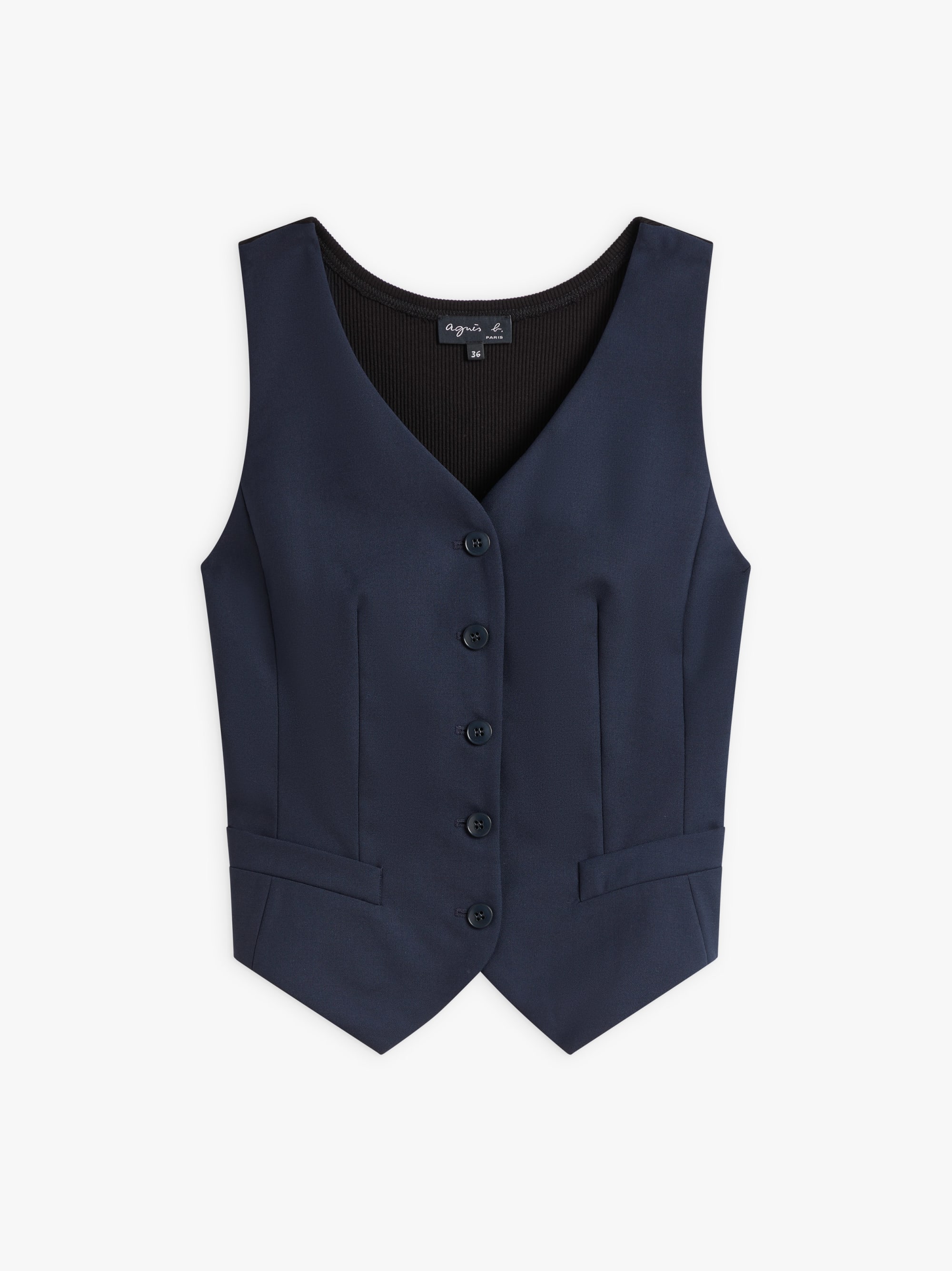 アウターその他 COPERNI Woman Waistcoat Blue COPV76F2014 BLU D295US55_686_1.jpg